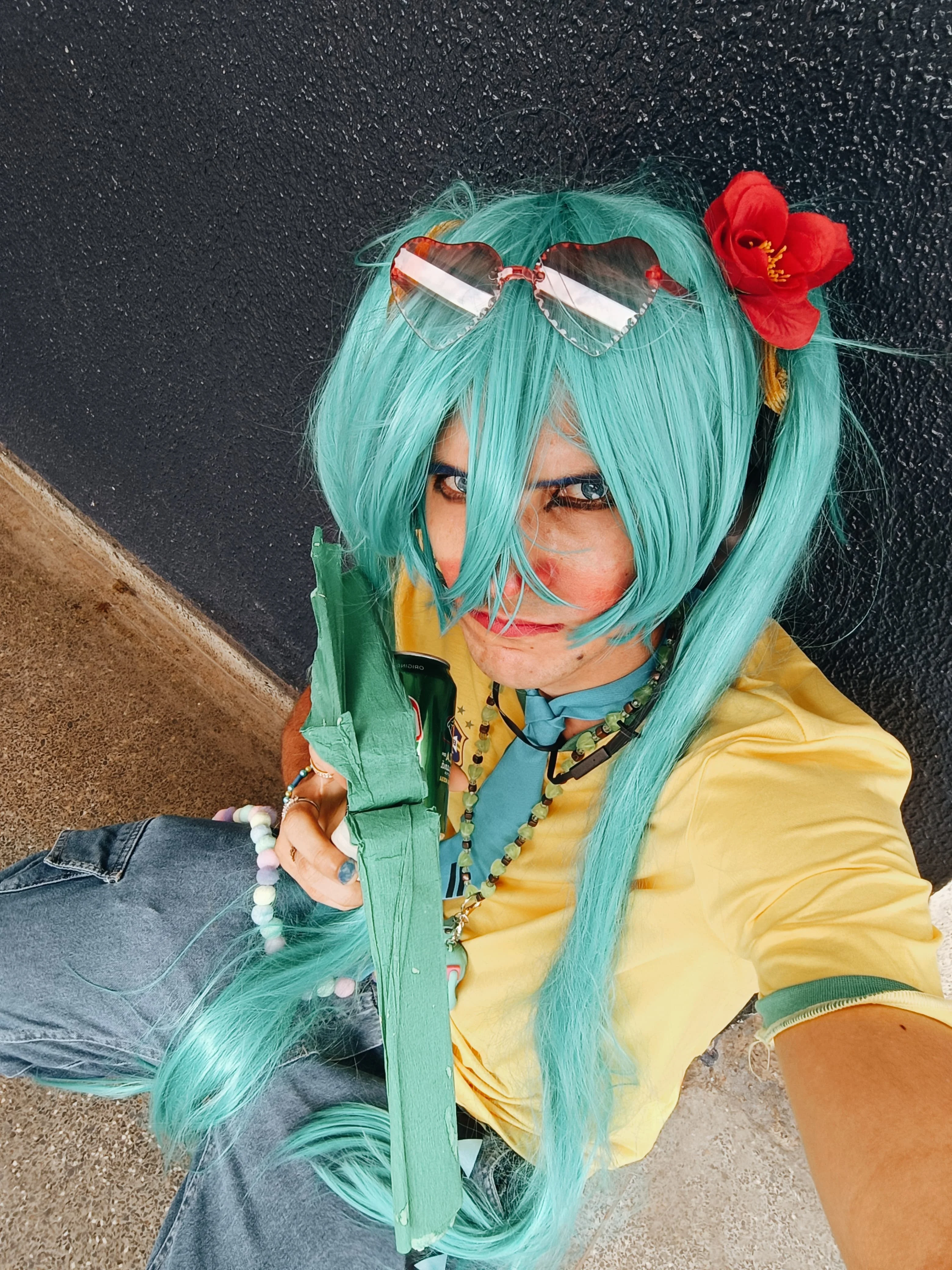 [Self]Miku Miku Br Br (My Brazilian Hatsune Miku Cosplay From Vocaloid) - Victor Fox picture 9 of 14