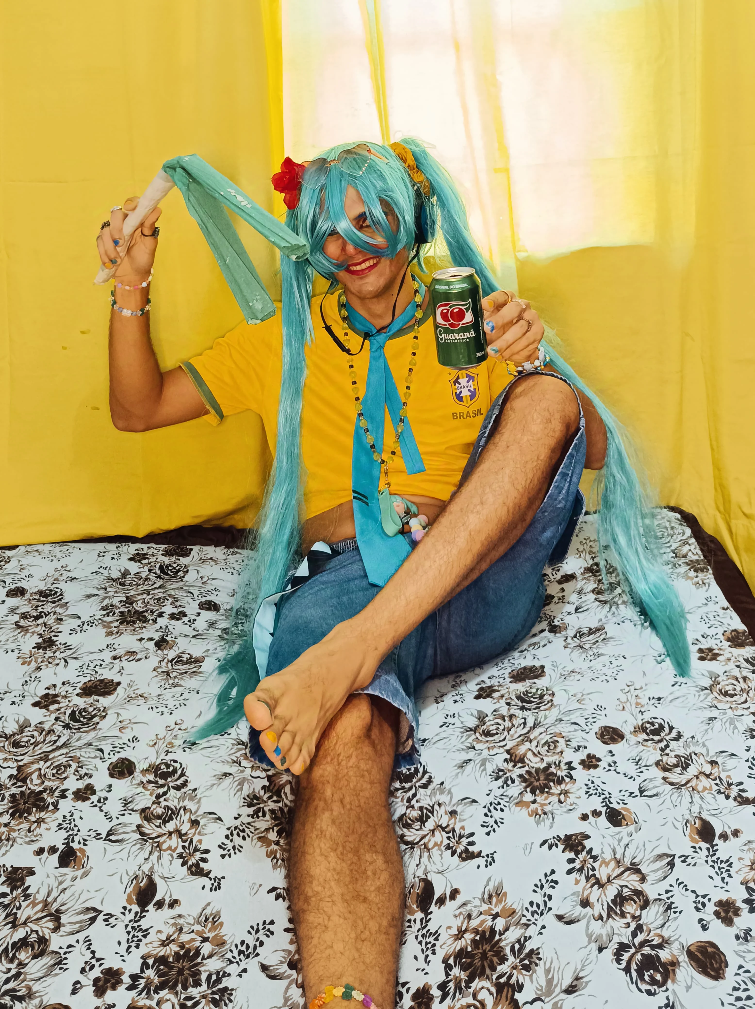 [Self]Miku Miku Br Br (My Brazilian Hatsune Miku Cosplay From Vocaloid) - Victor Fox picture 10 of 14