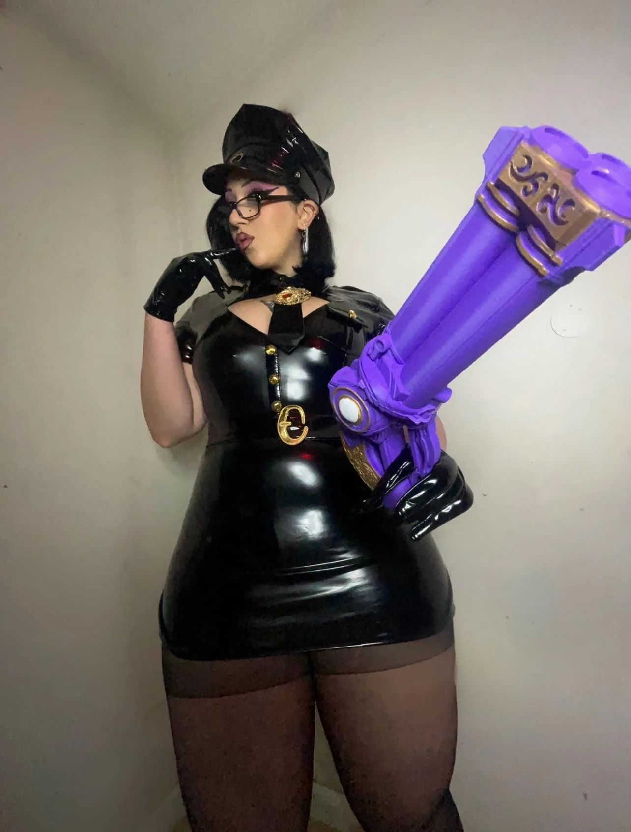 Bayonetta police cosplay (@bunnisaliva) picture 4 of 7