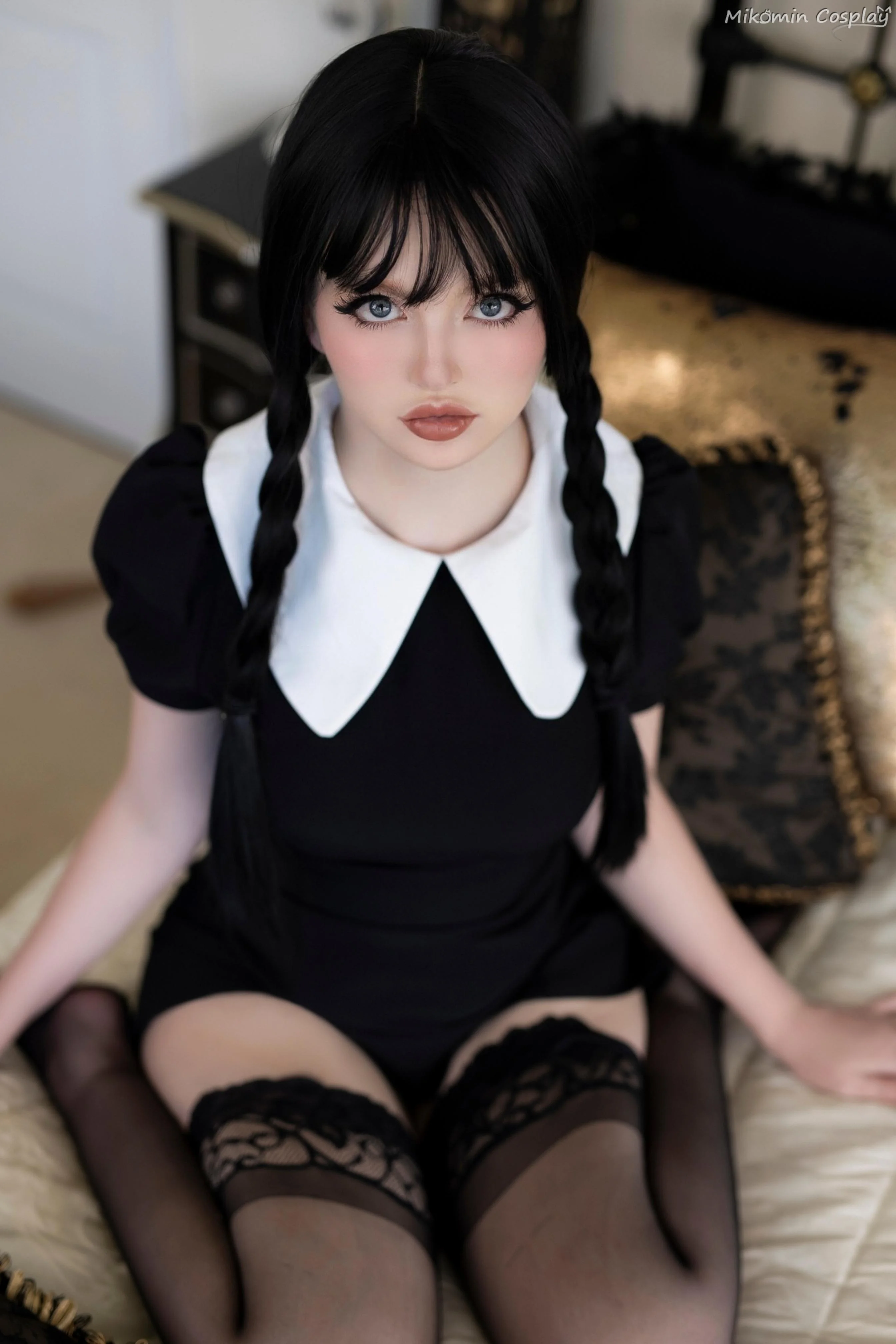 My Wednesday Cosplay from The Addams Family (Evie Lee Mikomin) picture 1 of 1