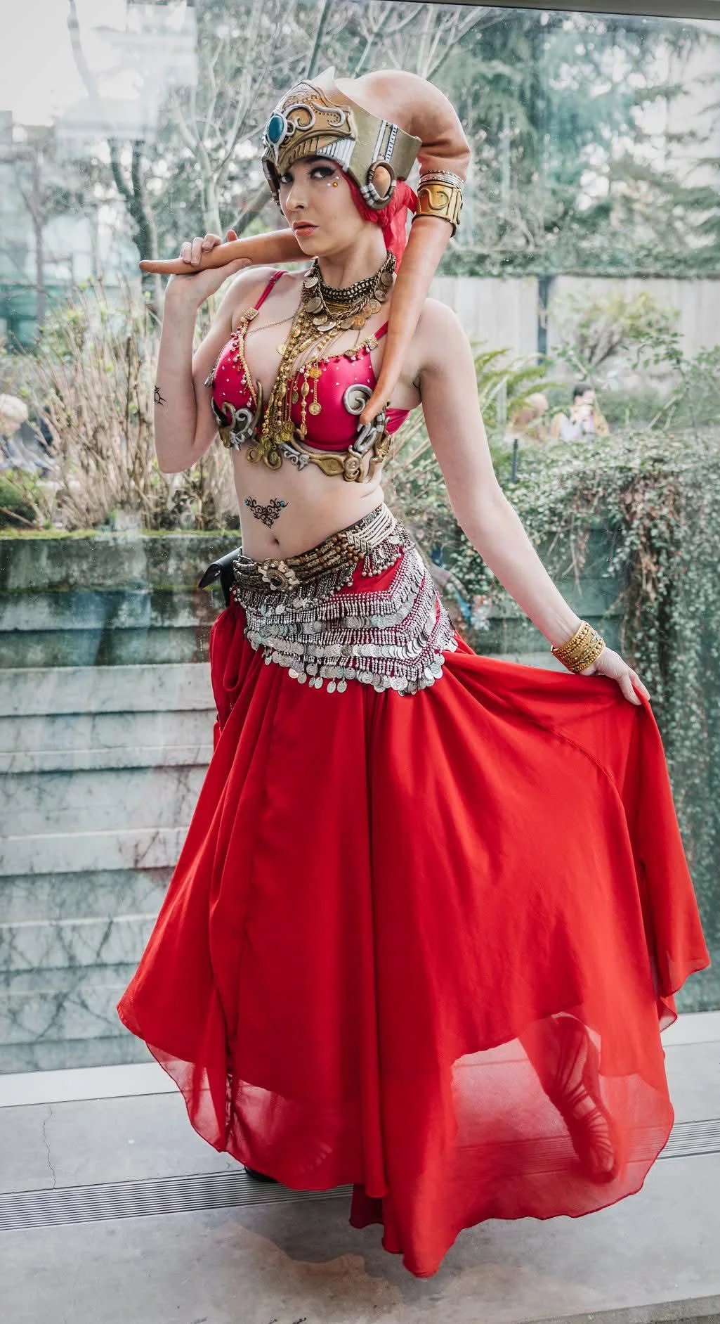 Red Dancer Twilek Star Wars Cosplay by BangBangNeko picture 1 of 1