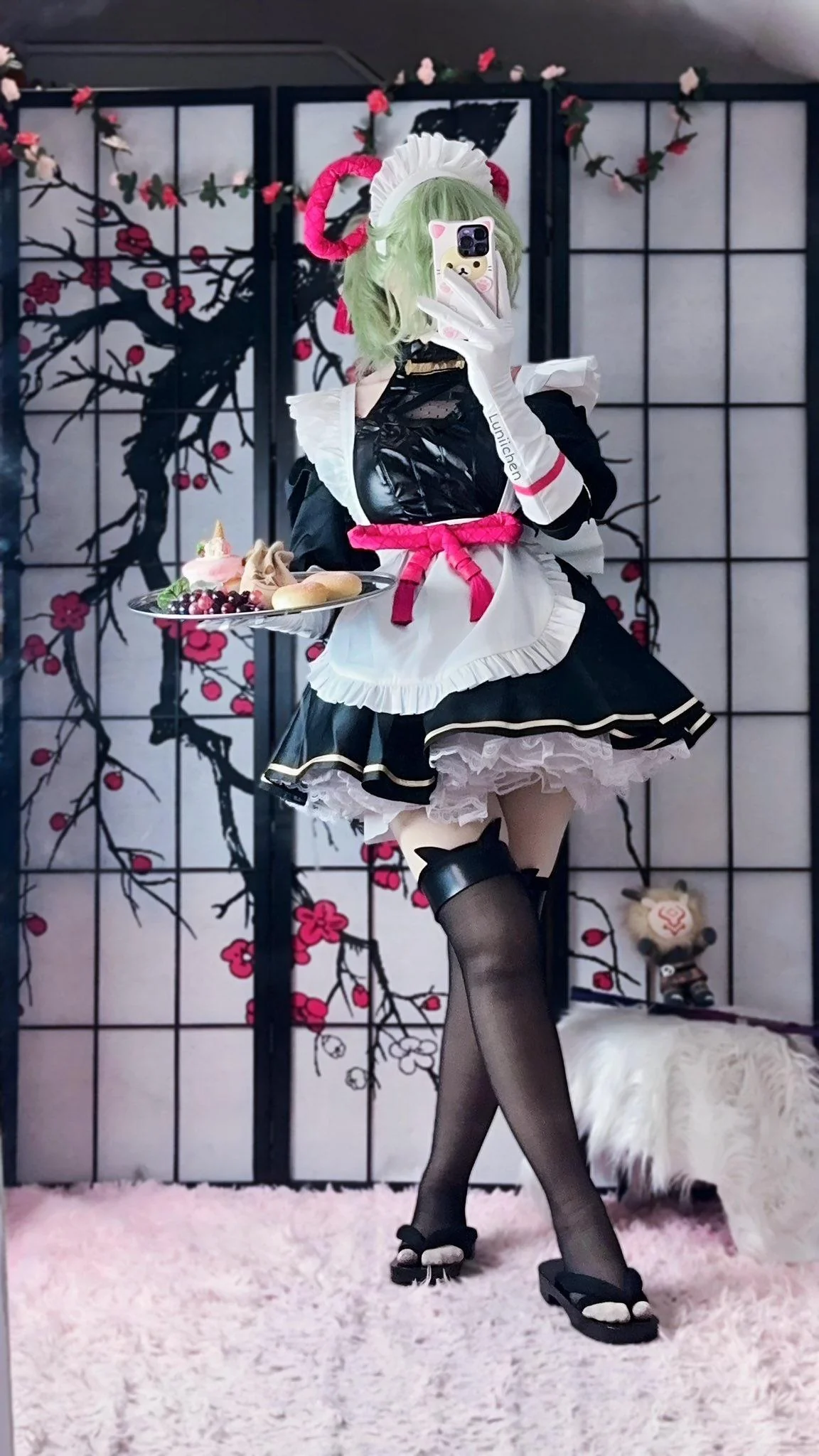 My Maid Kuki Cosplay from Genshin Impact by Luniichen🥷🏻 picture 1 of 4