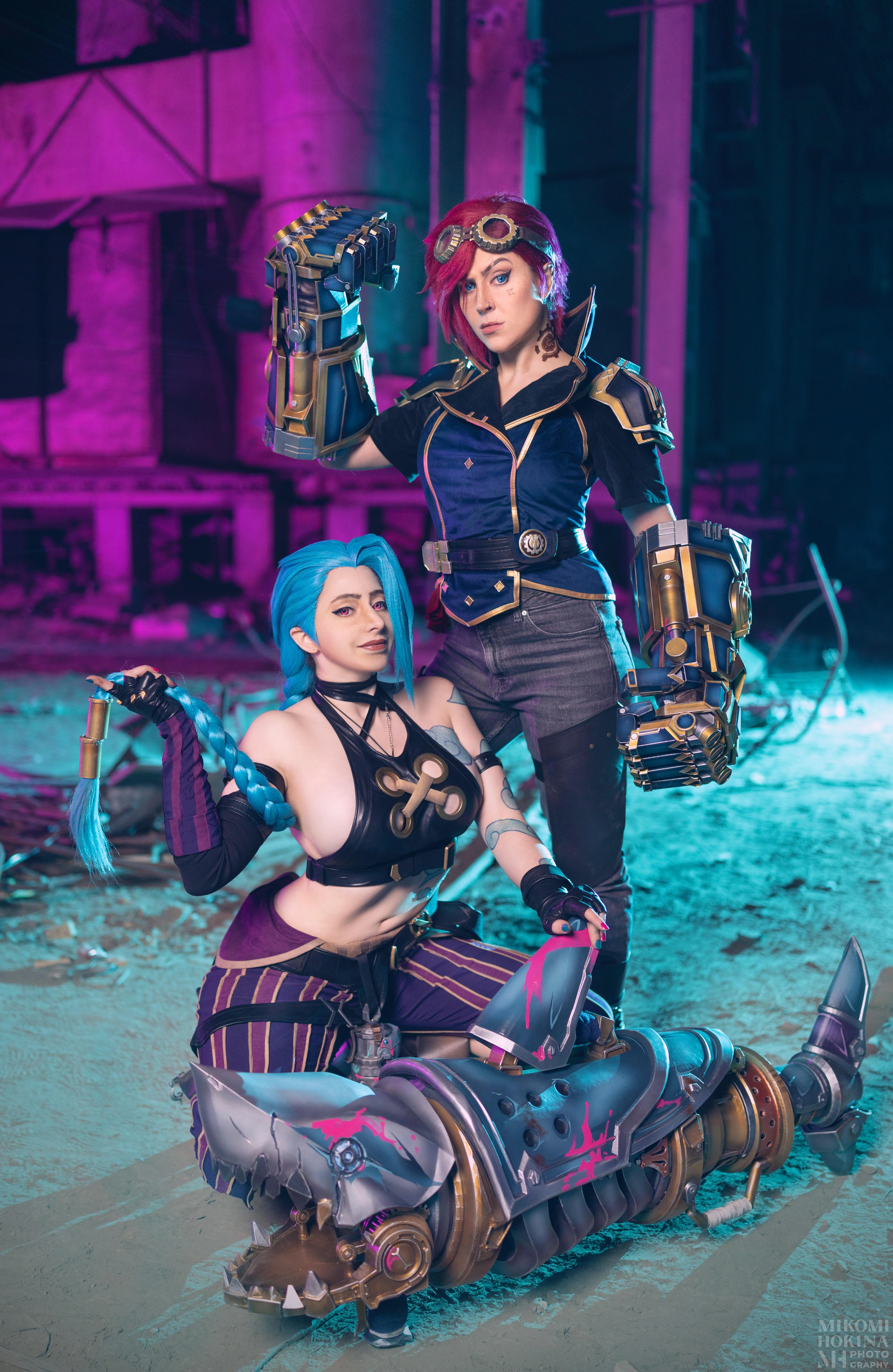Vi x Jinx (Arcane) by Mikomi Hokina and MowkyTv picture 1 of 1