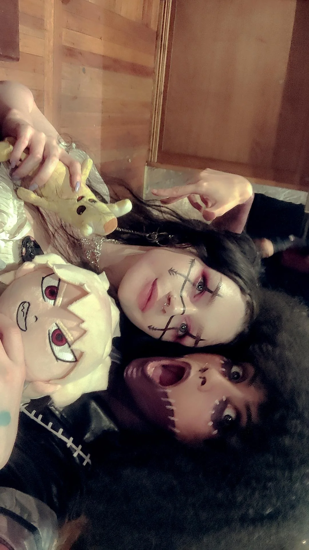 gender bent dabi (touya todoroki) cosplay I did for Halloween by me! ft my pal as choso picture 1 of 4