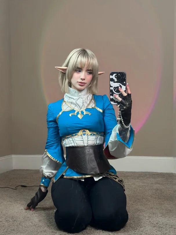 My attempt at Zelda from Breath of the Wild by LeesiBB picture 1 of 3