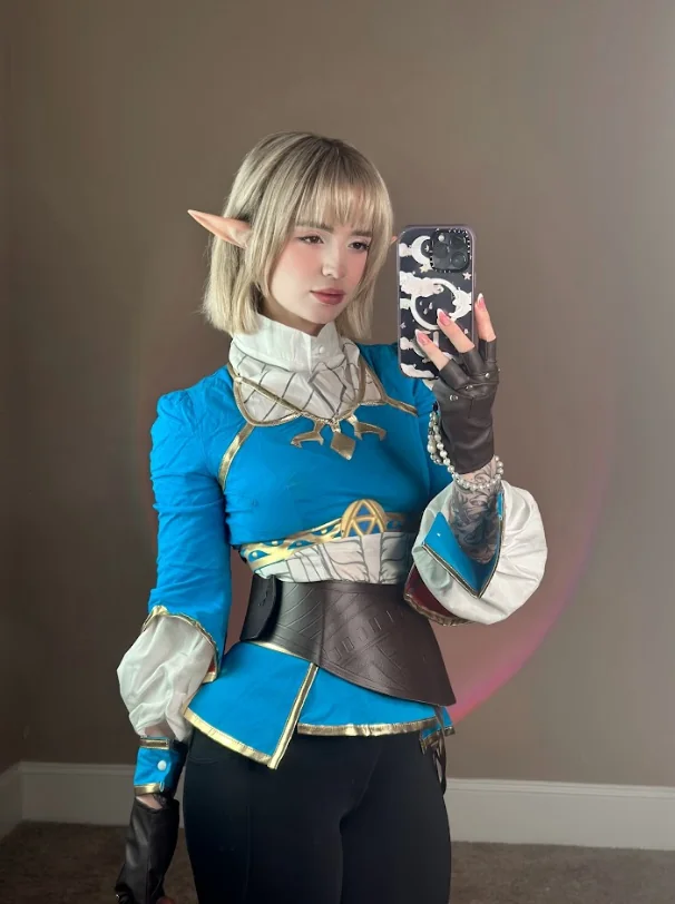 My attempt at Zelda from Breath of the Wild by LeesiBB picture 2 of 3