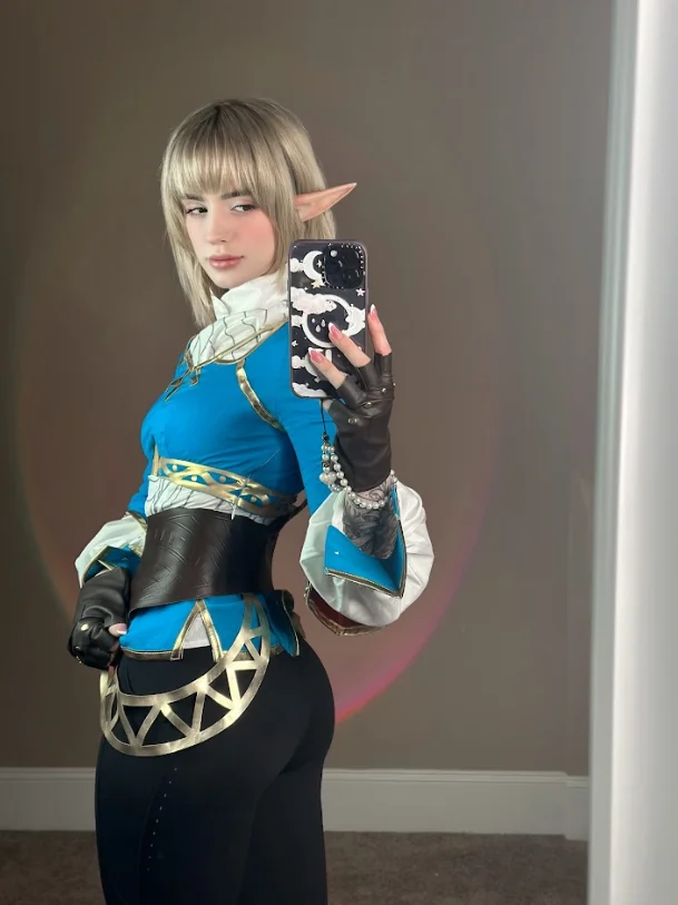 My attempt at Zelda from Breath of the Wild by LeesiBB picture 3 of 3