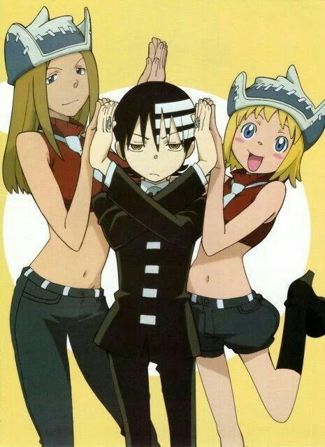 Death the Kid Liz and Patty (temugreene) picture 3 of 6