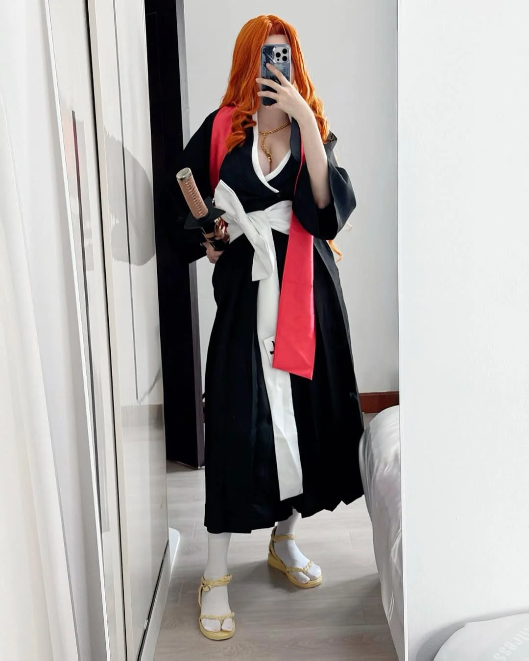Lord have mercy! Her Rangiku cosplay is peak!! Credit: reinamirai1 picture 1 of 3