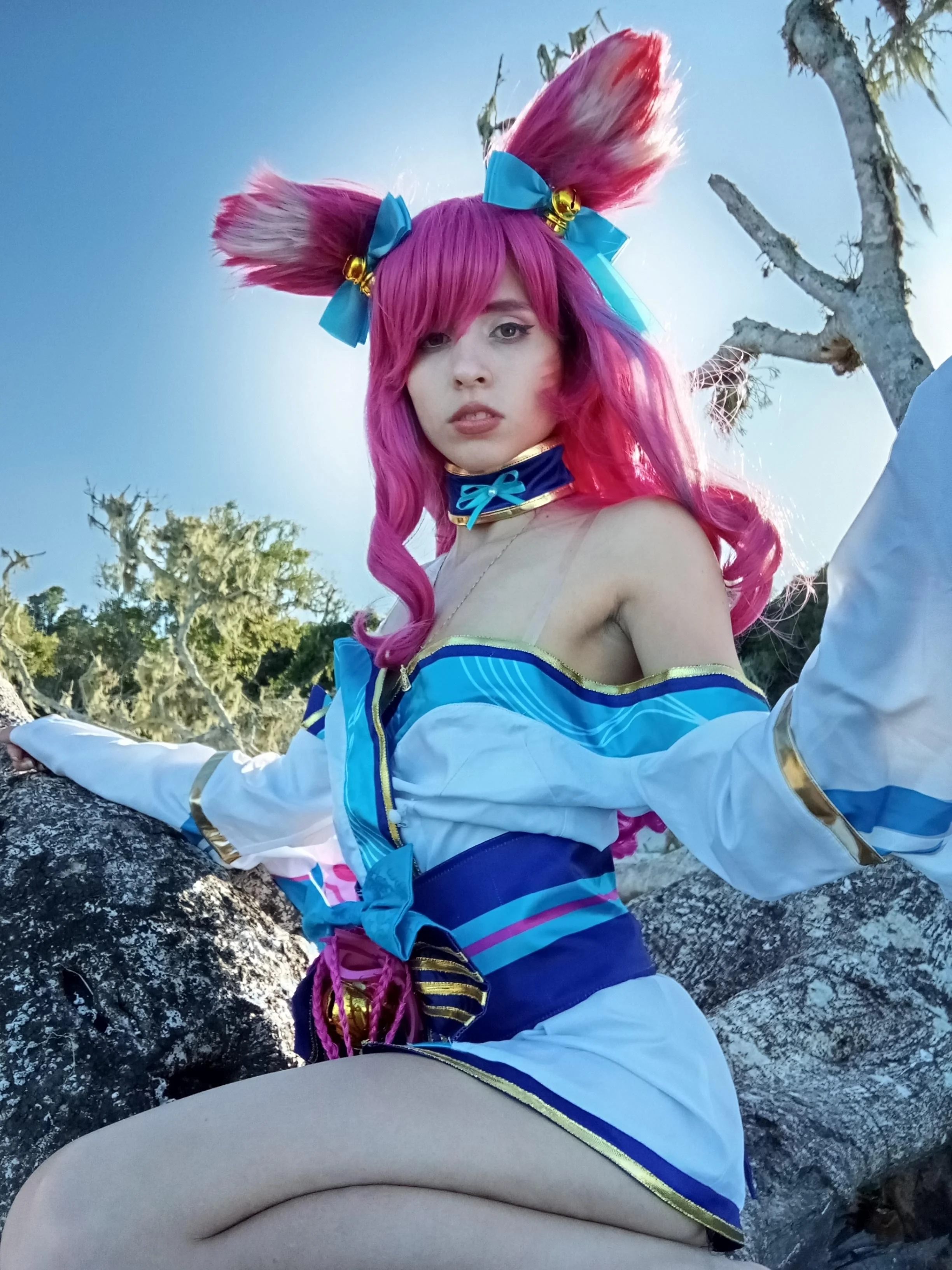 My cosplay Ahri florescer espiritual league of legends by myself yuuna picture 1 of 4