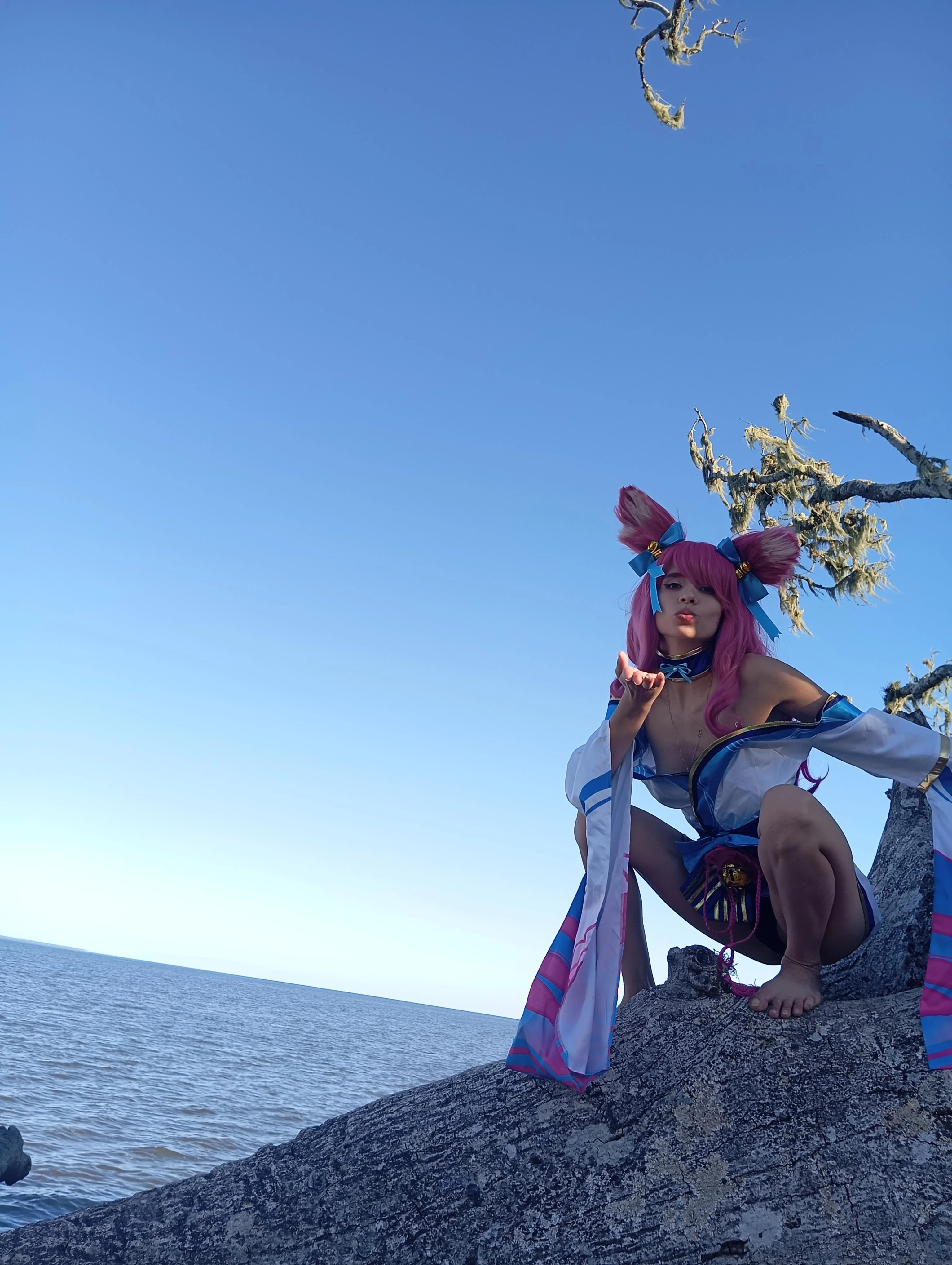 My cosplay Ahri florescer espiritual league of legends by myself yuuna picture 2 of 4