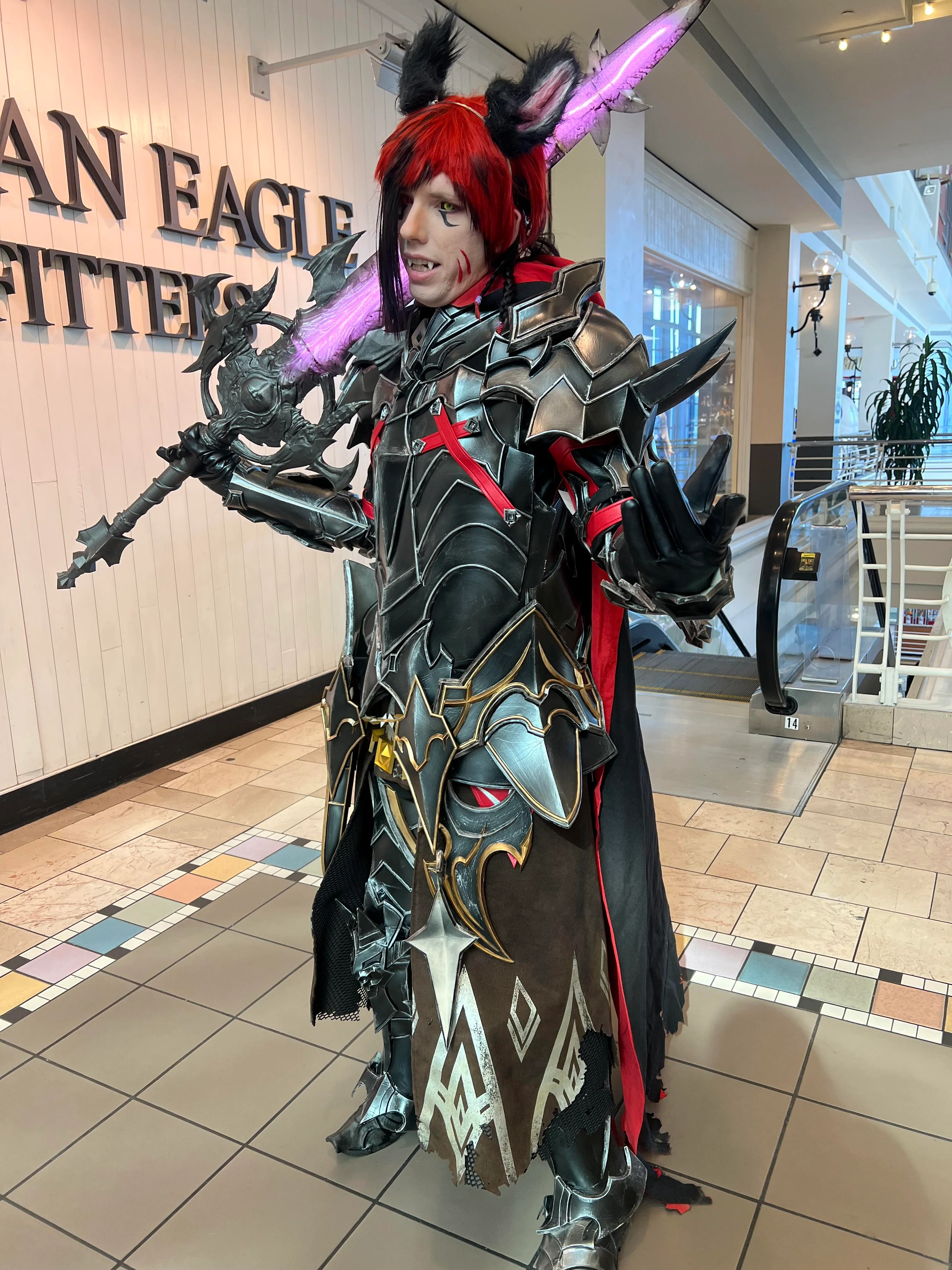 My ffxiv warrior of darkness cosplay (Forsaken_Half_Demon) picture 1 of 3