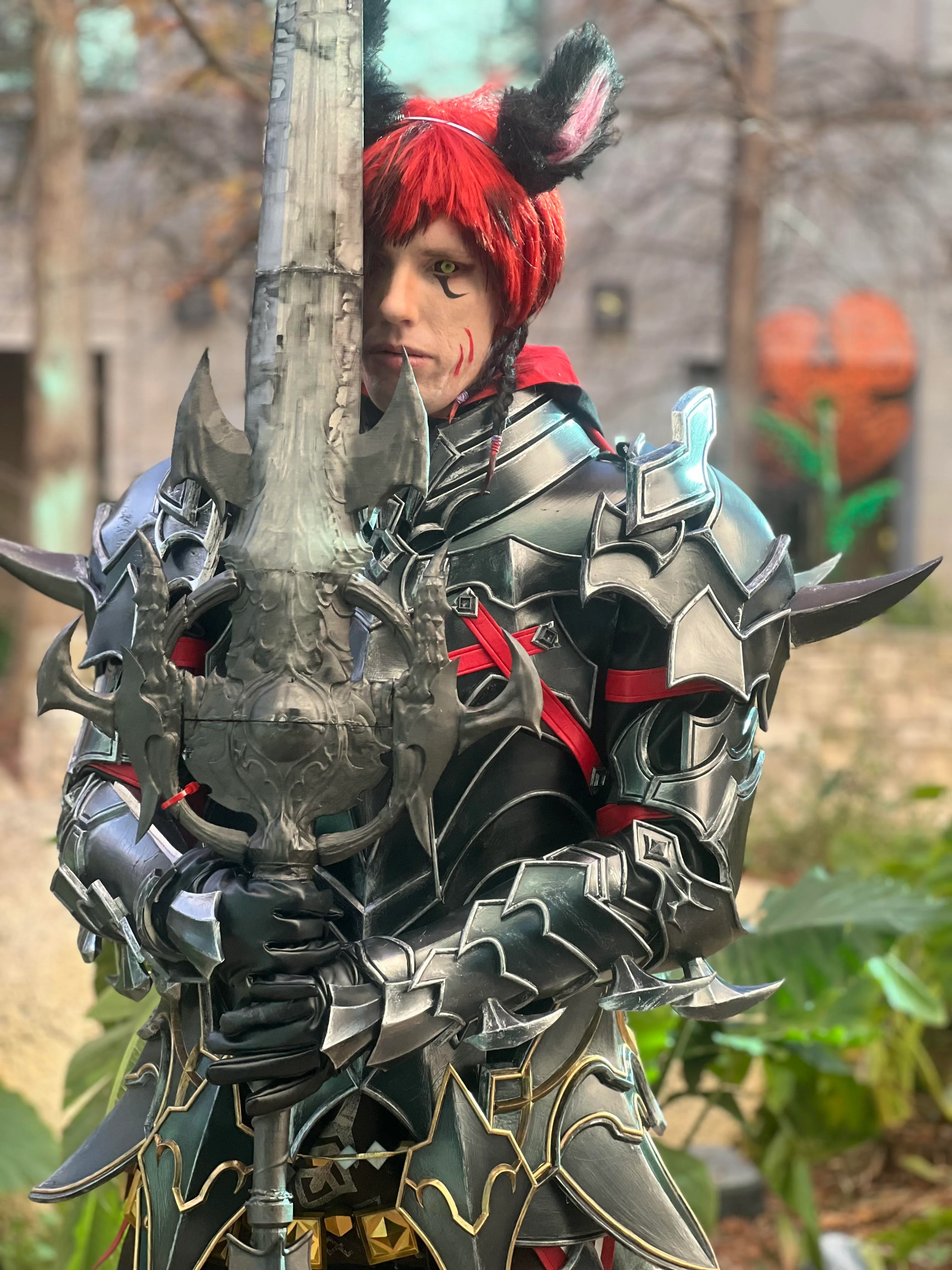 My ffxiv warrior of darkness cosplay (Forsaken_Half_Demon) picture 3 of 3