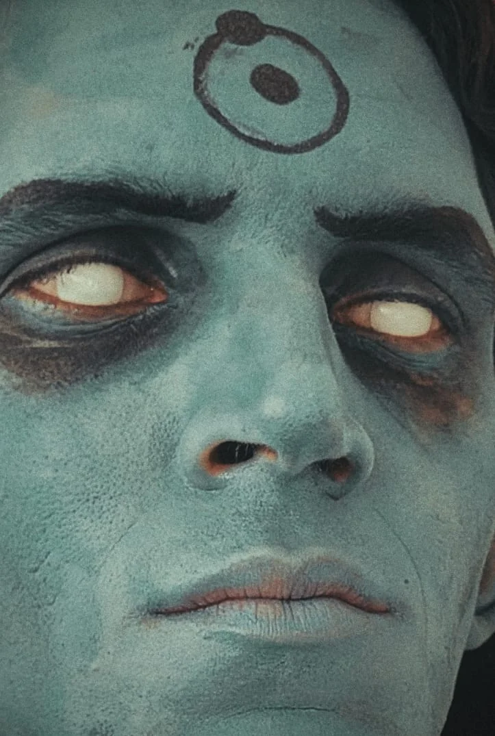 [Self] Why are you wearing that human suit? (My Dr. Manhattan cosplay From Watchmen) -Victor Fox 🦊 picture 5 of 17