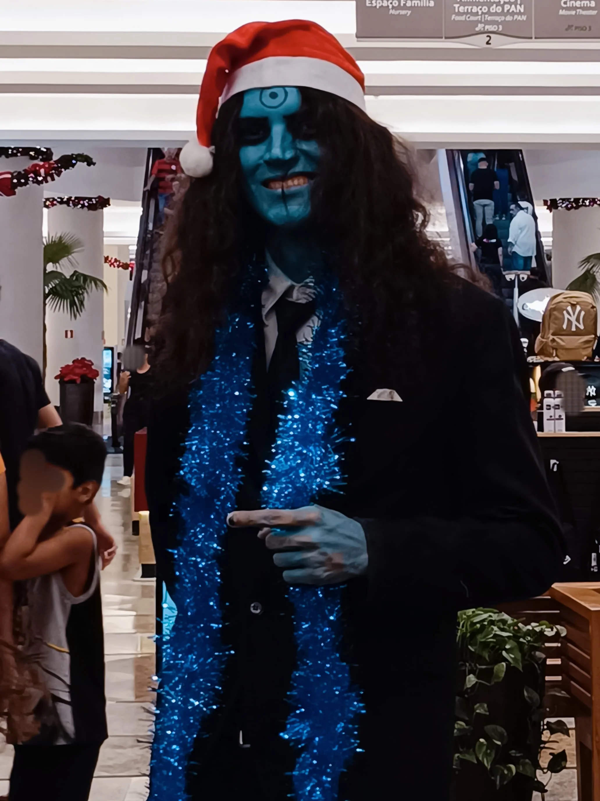 [Self] Why are you wearing that human suit? (My Dr. Manhattan cosplay From Watchmen) -Victor Fox 🦊 picture 13 of 17