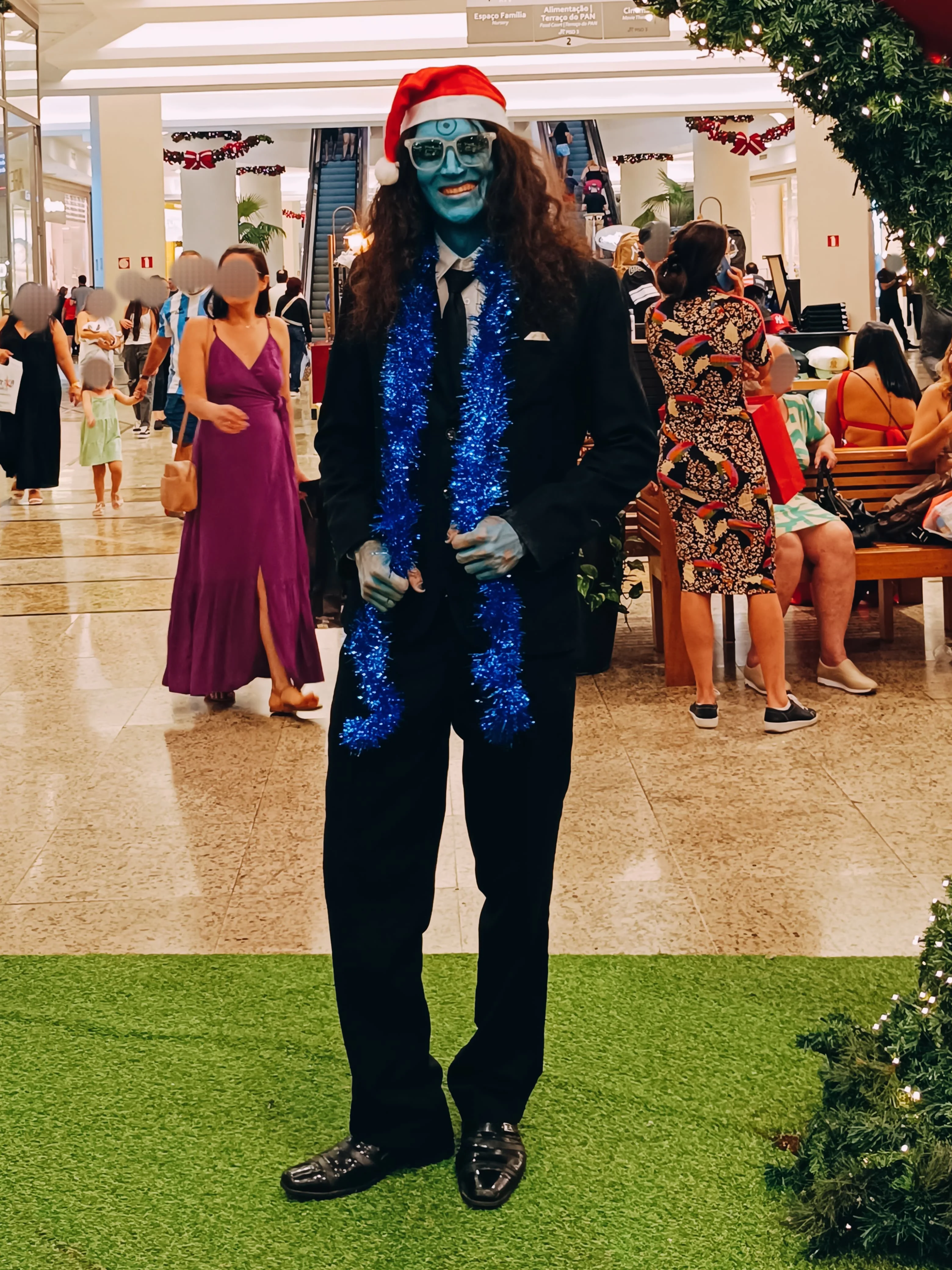 [Self] Why are you wearing that human suit? (My Dr. Manhattan cosplay From Watchmen) -Victor Fox 🦊 picture 14 of 17
