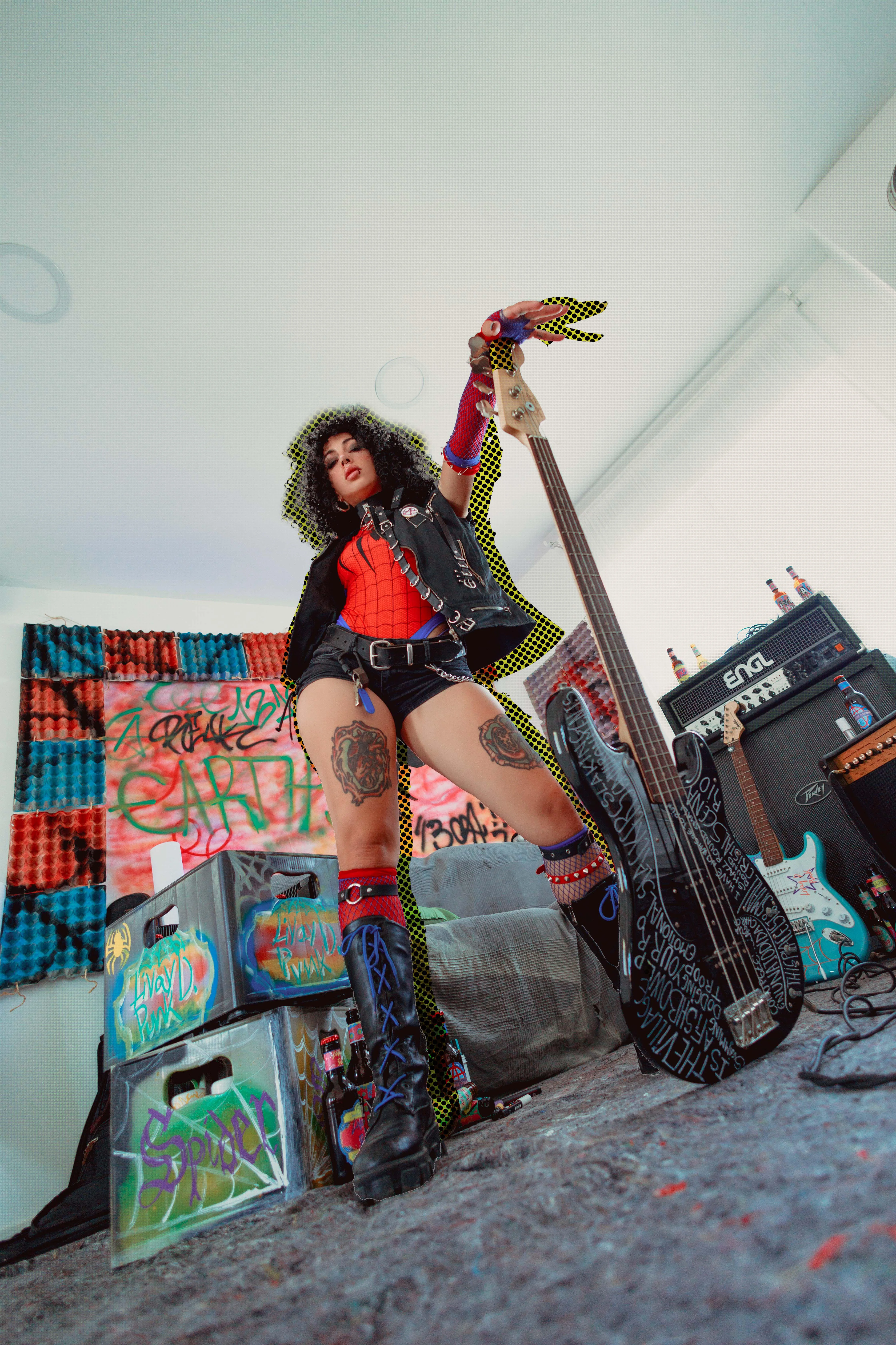 Spider Punk (across the spider verse) (livay d punk) picture 1 of 1