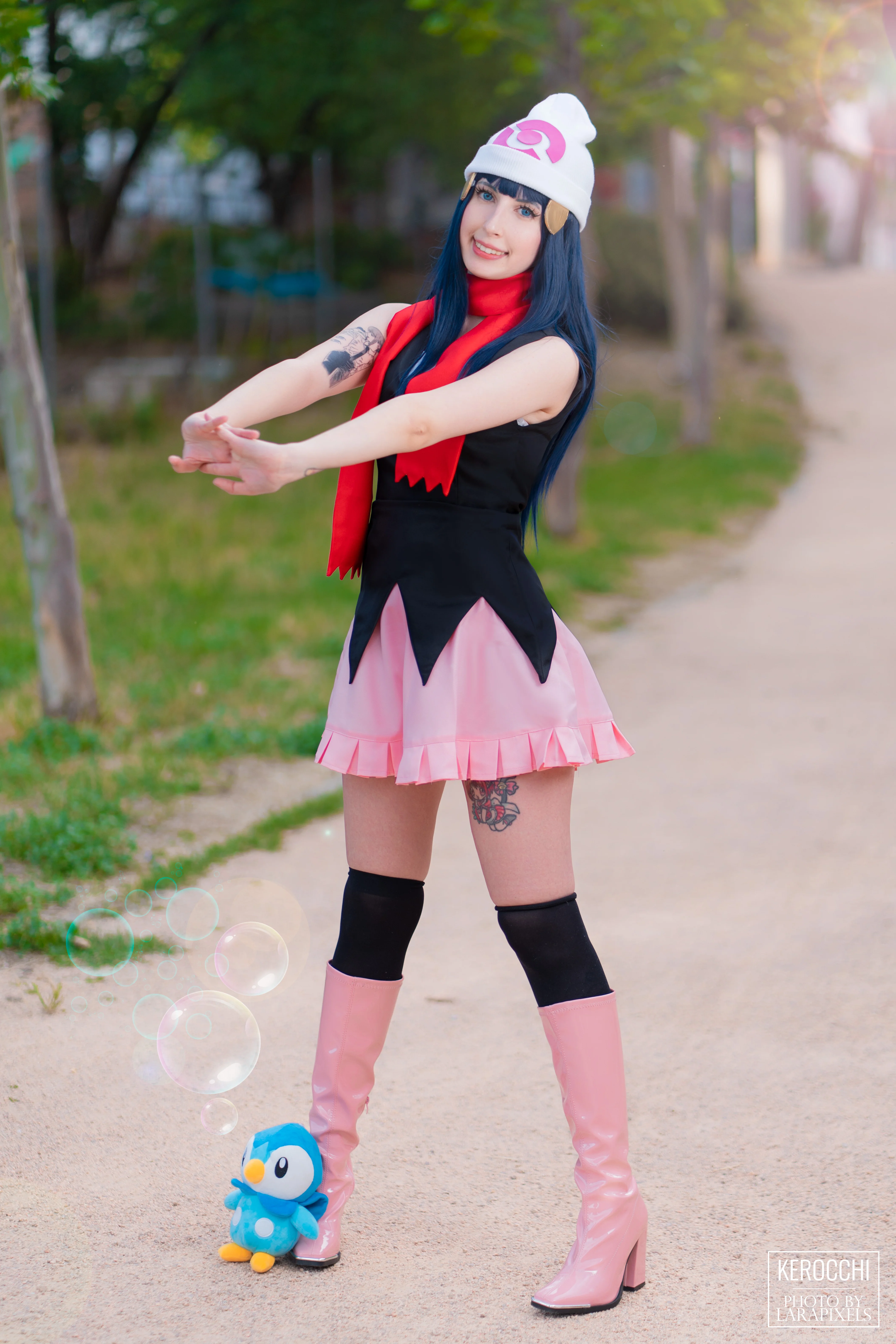 My Dawn aka Hikari cosplay from Pokémon Diamond & Pearl! ~ Kerocchi picture 1 of 3