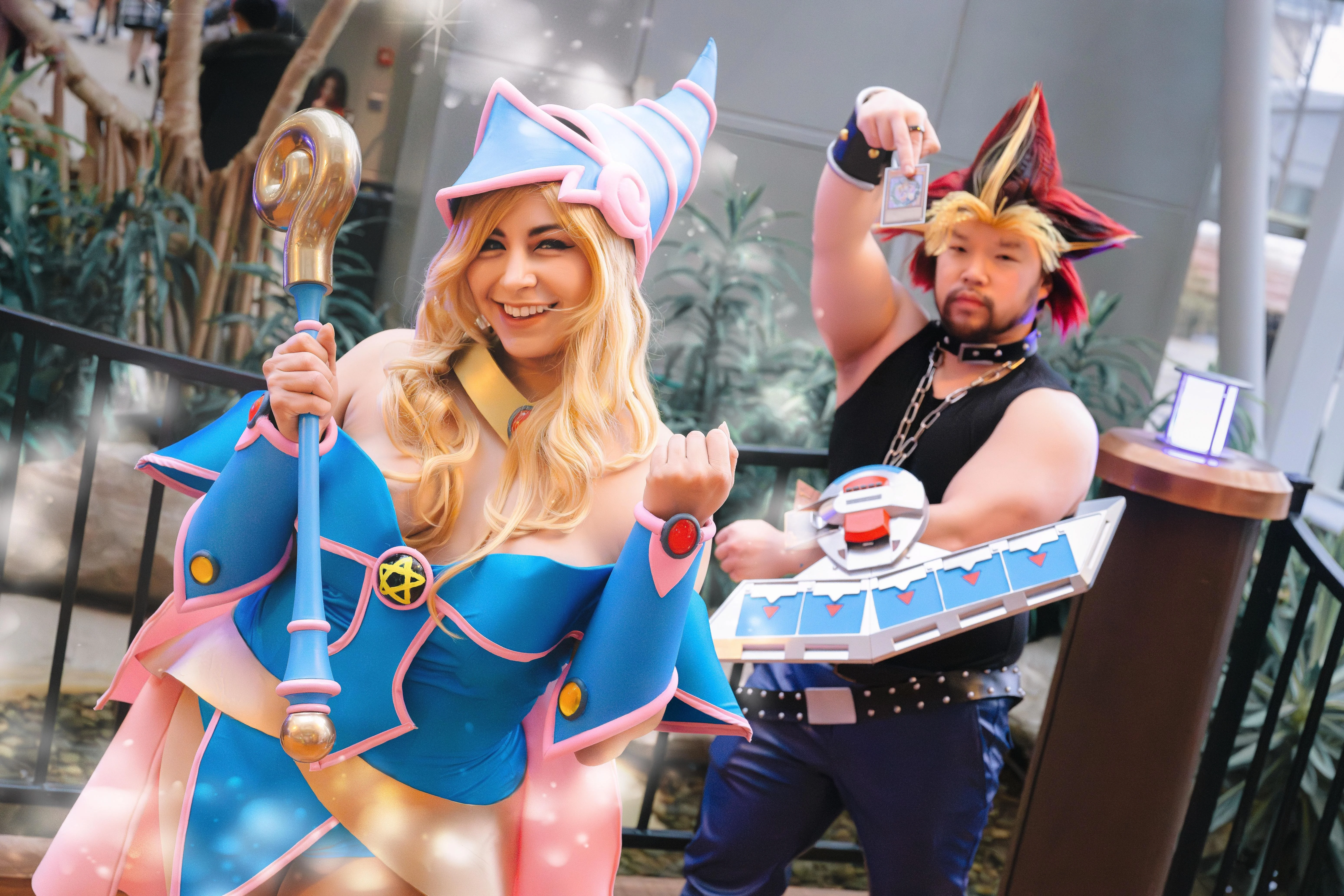 Dark Magician Girl and Yugi Muto [Yu-Gi-Oh!] (cosmicpandabear | karenandthuan) picture 2 of 3