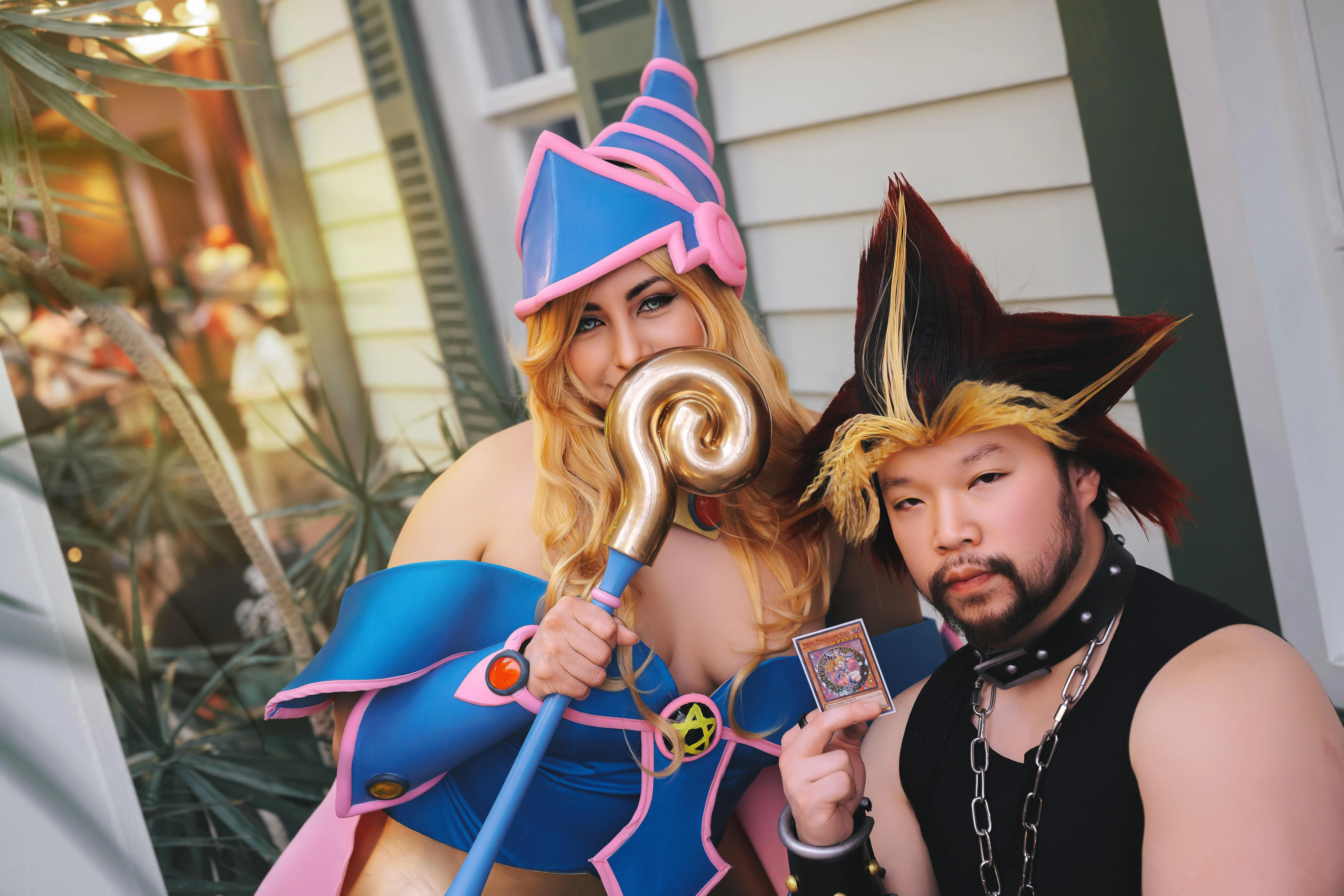 Dark Magician Girl and Yugi Muto [Yu-Gi-Oh!] (cosmicpandabear | karenandthuan) picture 3 of 3