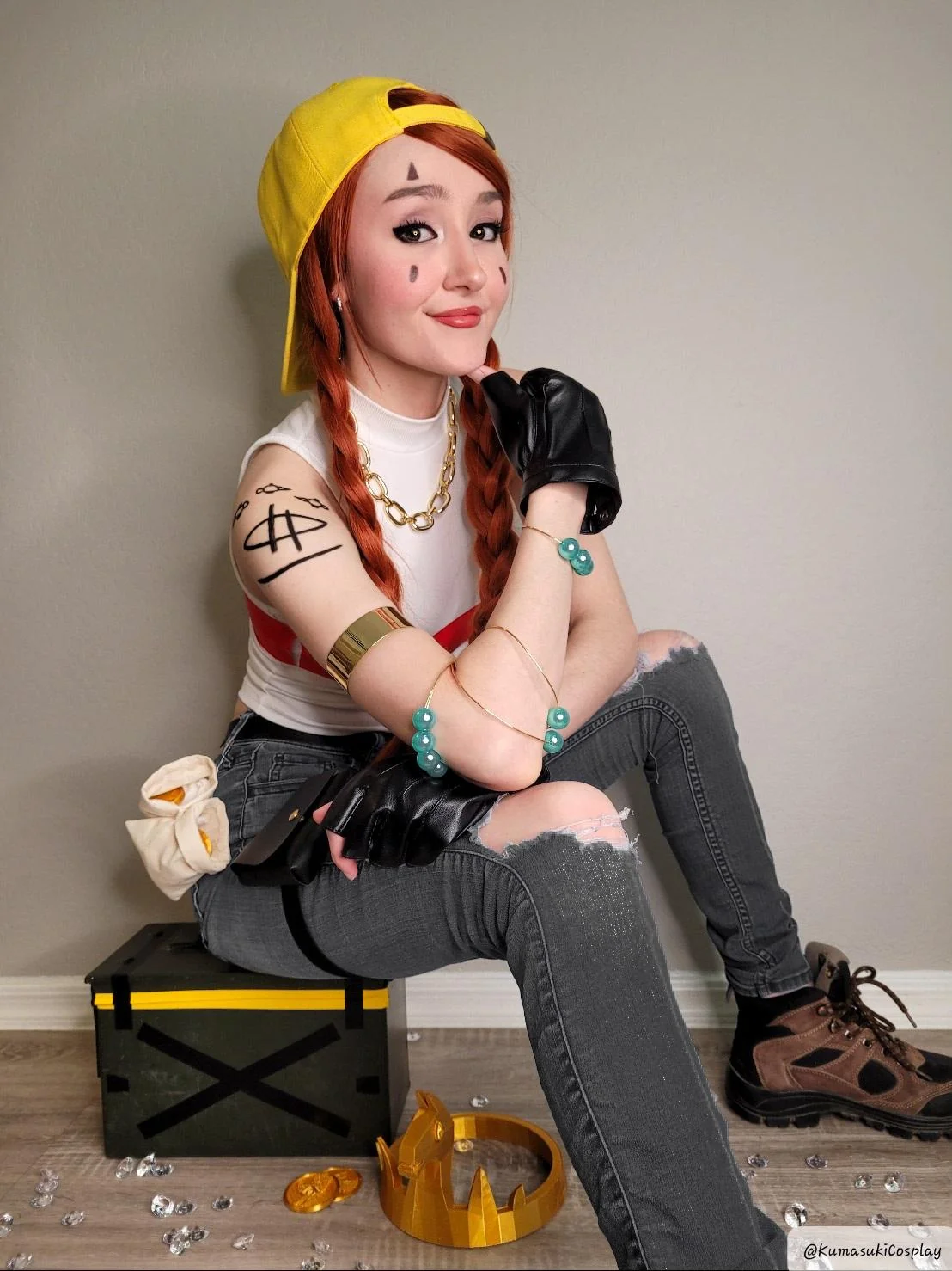 Aura from Fortnite by KumasukiCosplay picture 2 of 2