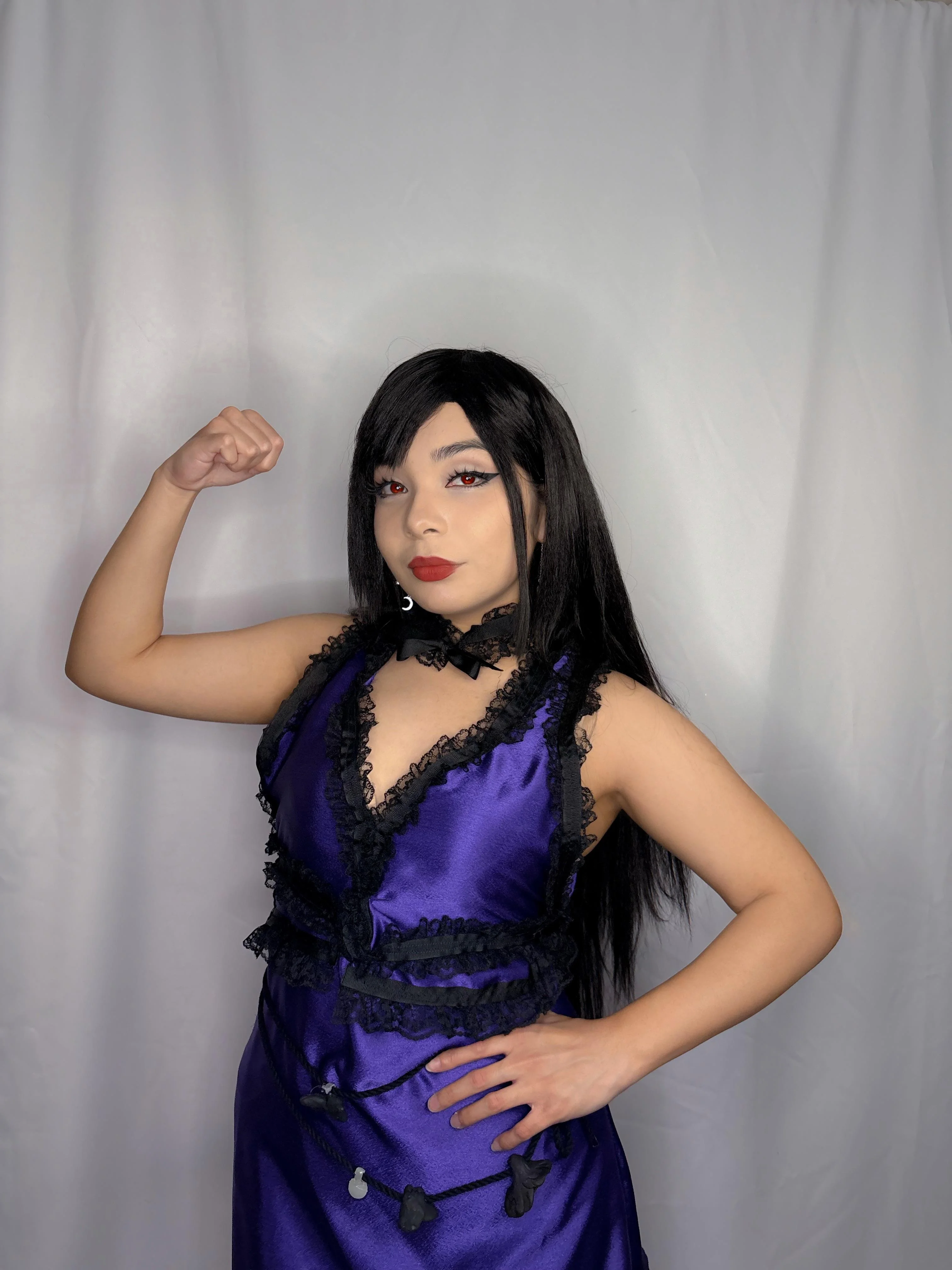 Tifa Lockhart Cosplay(purple dress version) By Desumpling picture 4 of 5