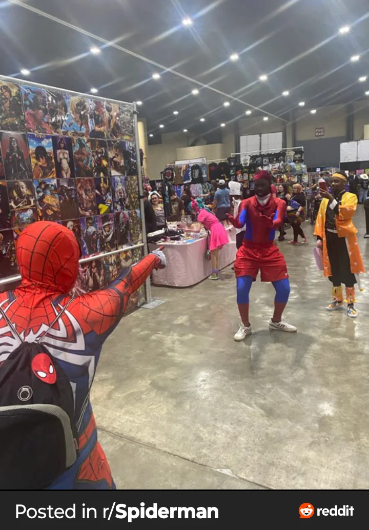 Ever time I (u/Jazzlike_Fortune_678) dressed up as Spider-Man at a con picture 6 of 15
