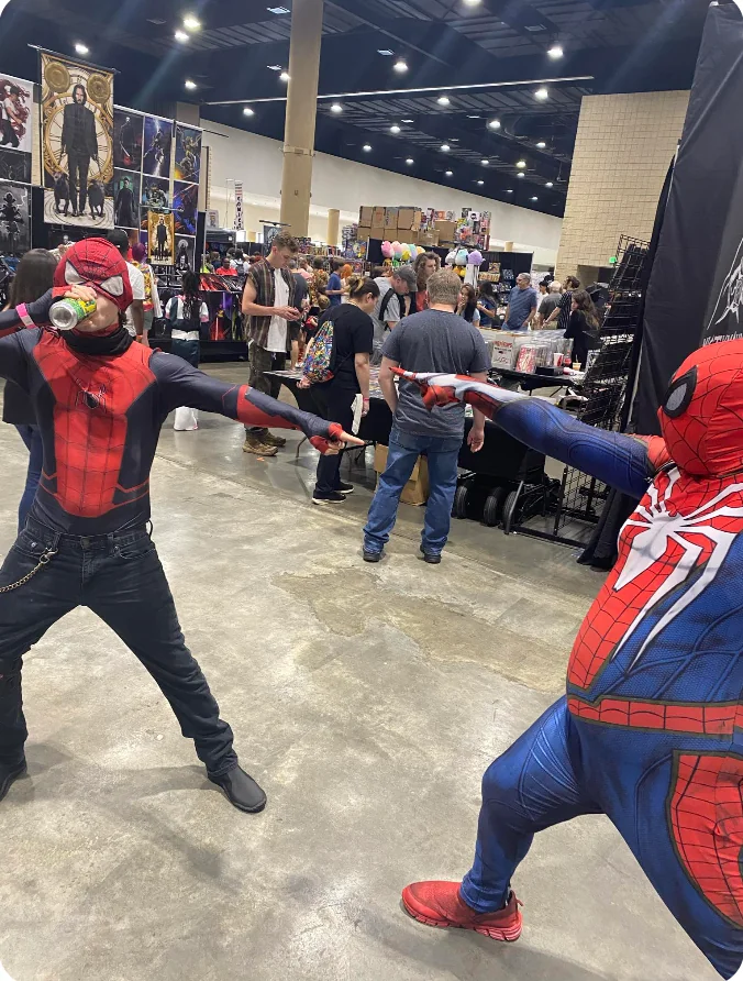 Ever time I (u/Jazzlike_Fortune_678) dressed up as Spider-Man at a con picture 10 of 15