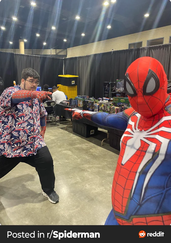 Ever time I (u/Jazzlike_Fortune_678) dressed up as Spider-Man at a con picture 11 of 15