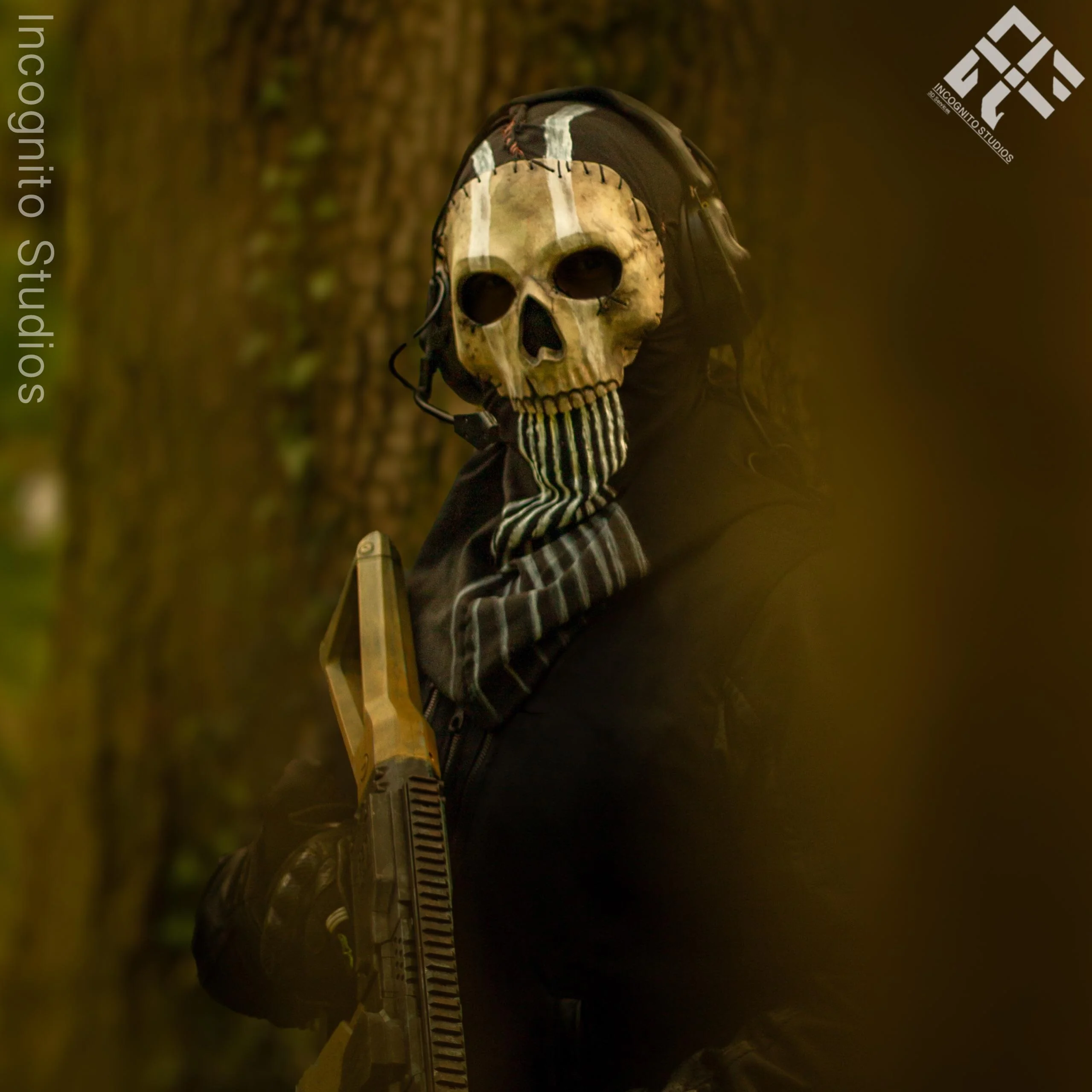 We have completed our Ghost mask after a year of tweaks and revisions I’m proud to say this is the final version. And Thankyou to the amazing Anthony Davis for modelling for our photoshoot. picture 1 of 4