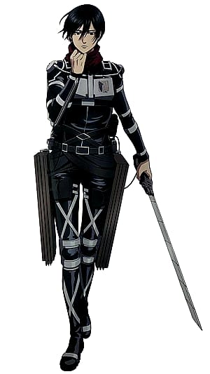 my S4 Mikasa attempt :) (hazelmoonx)'