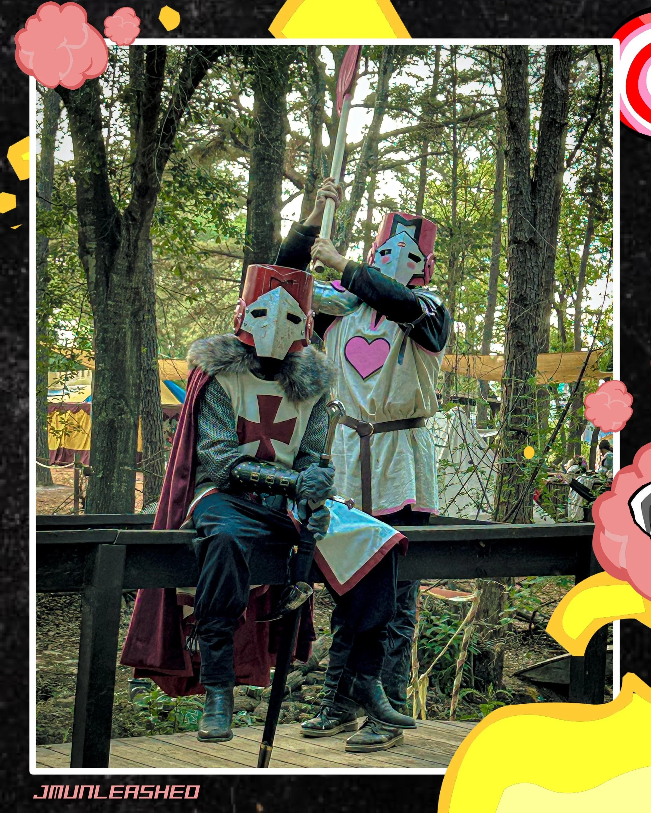Castle Crashers, Red & Pink Knight 🤟‼️ (jmunleashed) picture 2 of 2