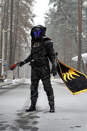 Hunter cosplay from Destiny 2 by (Dr.Guardian)'