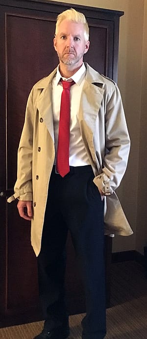 Original DC Constantine cosplay attempt by WillVenture72'