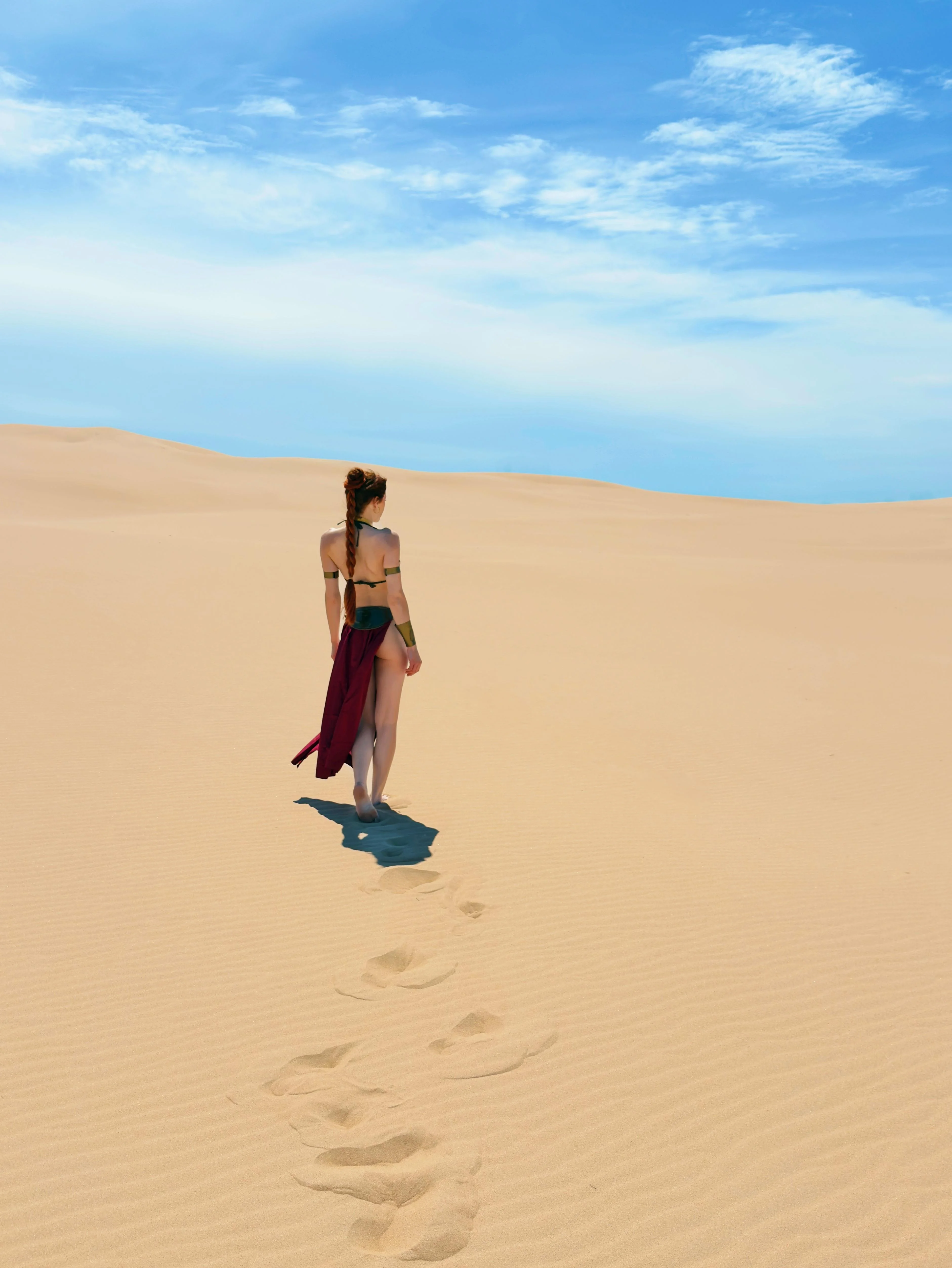 Slave Leia on Tatooine by me (violetthered) picture 2 of 4