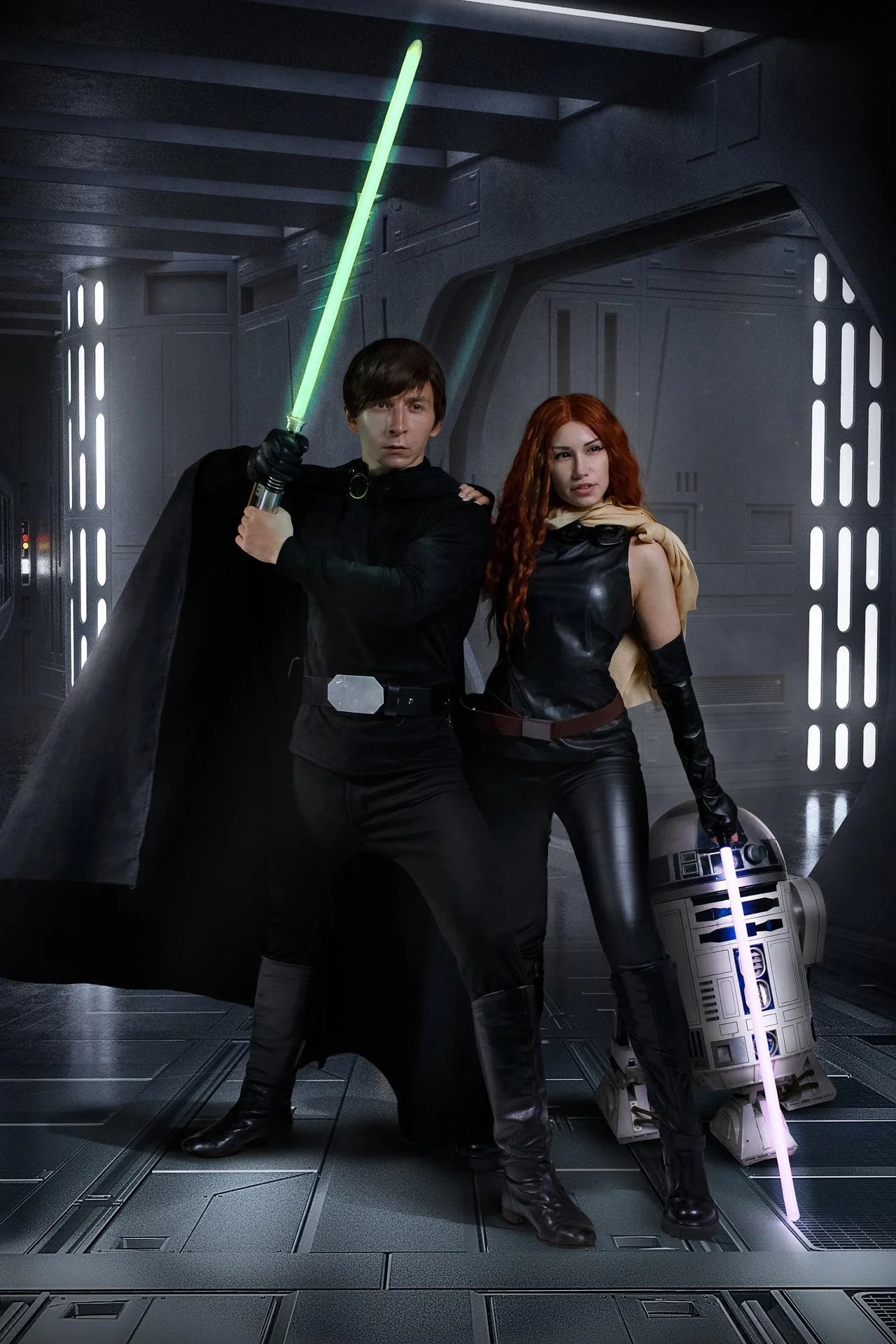 Luke and Mara Jade Skywalkers from Star Wars (bf and me) picture 1 of 1