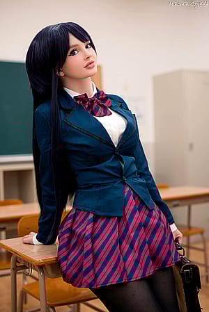My Komi Cosplay from Komi Can't Communicate (Evie Lee Mikomin)'