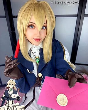 Violet from Violet Evergarden by Elly-Kelly'