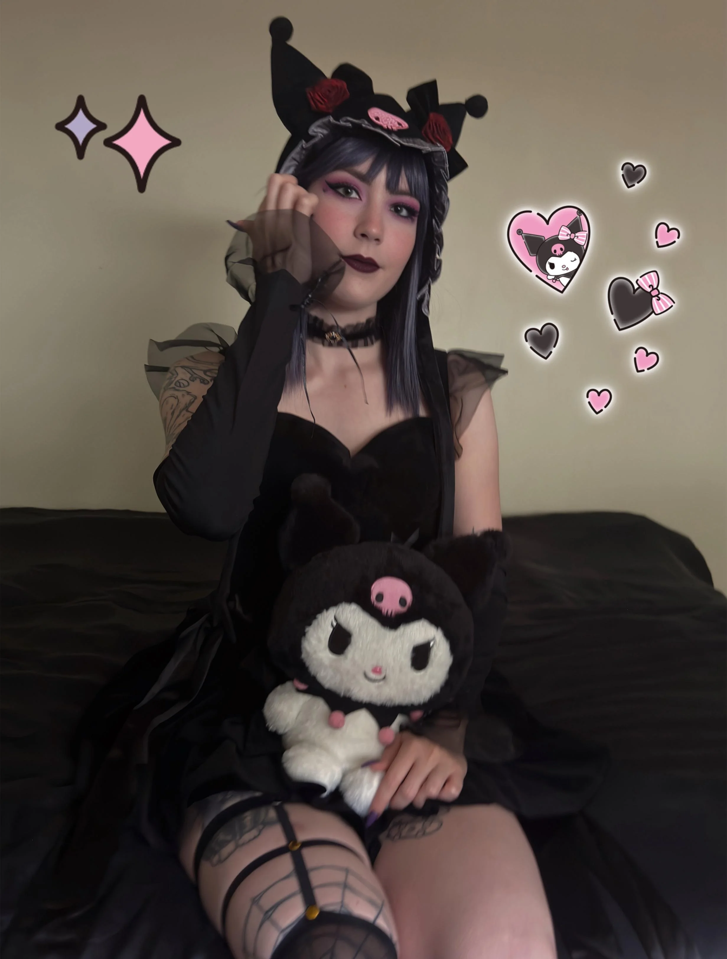 Kuromi cosplay by me (jordy.cosplay) picture 1 of 6