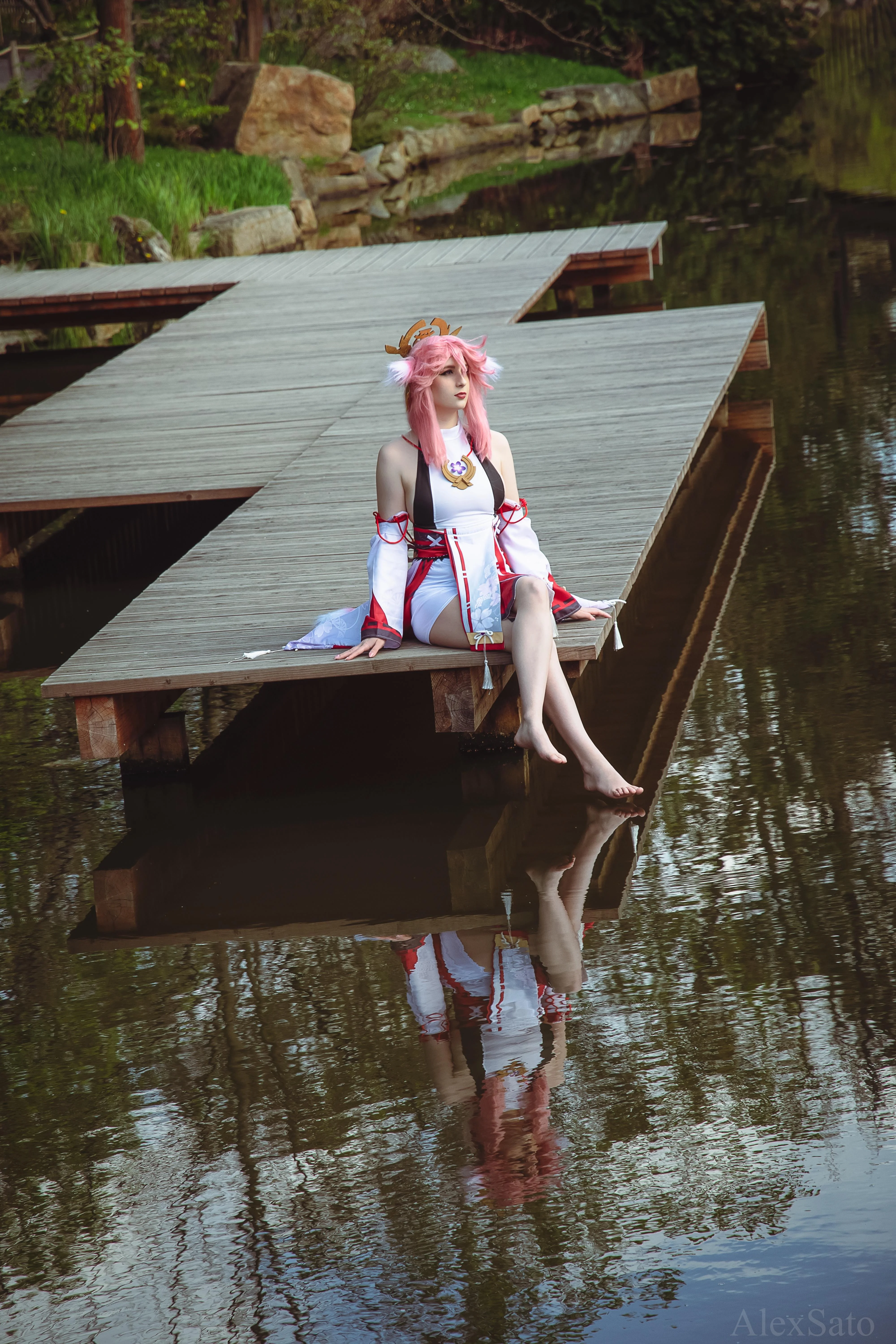 Yae Miko by oleska_cosp picture 1 of 3