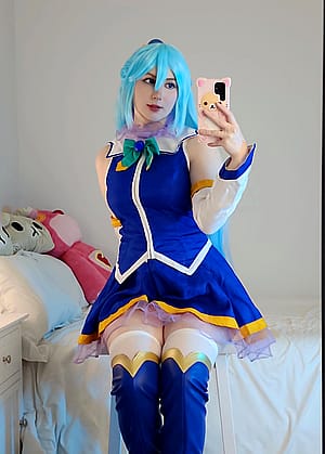 Aqua Cosplay by gintkunya'