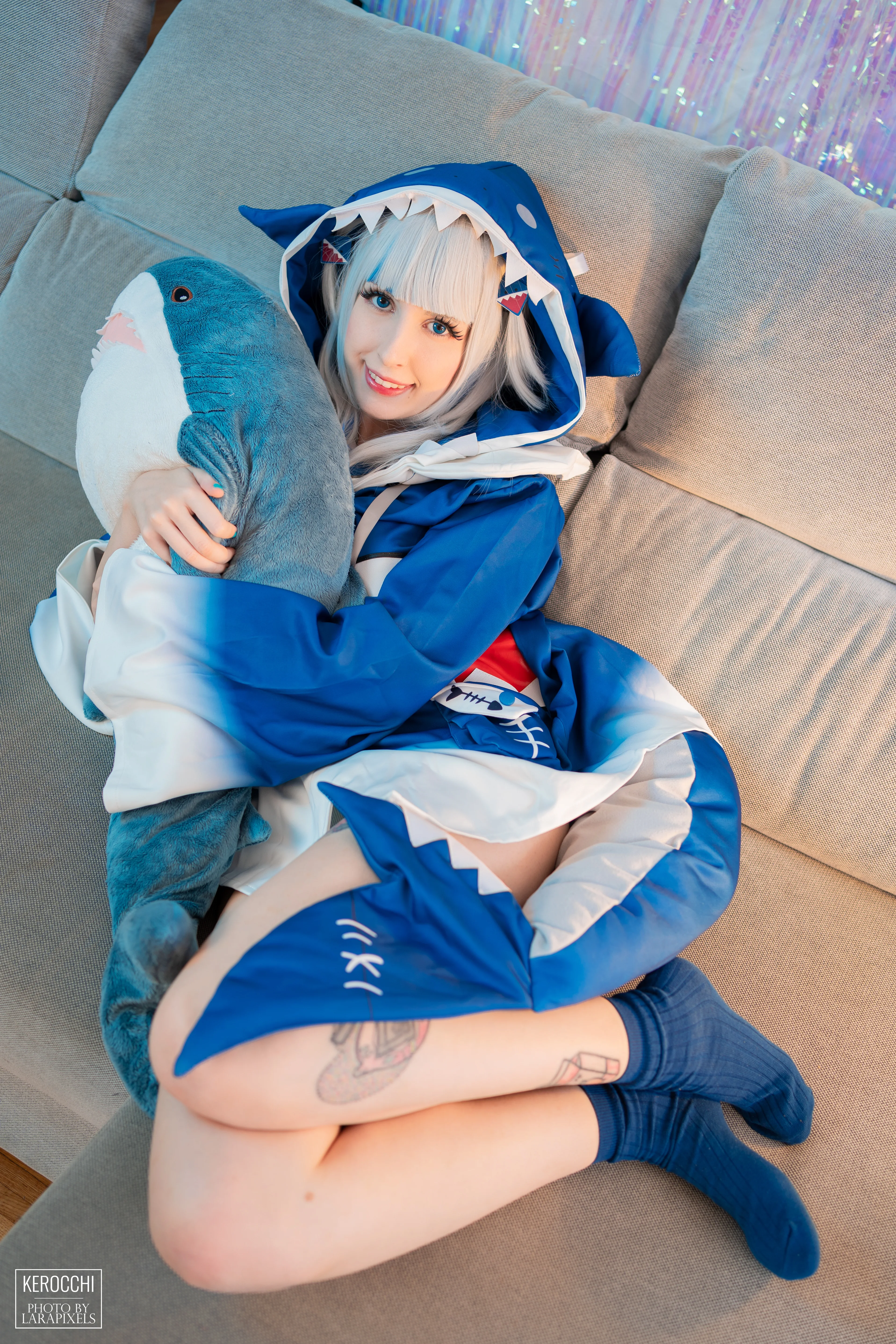 My Gawr Gura cosplay uwu (Kerocchi) picture 1 of 2