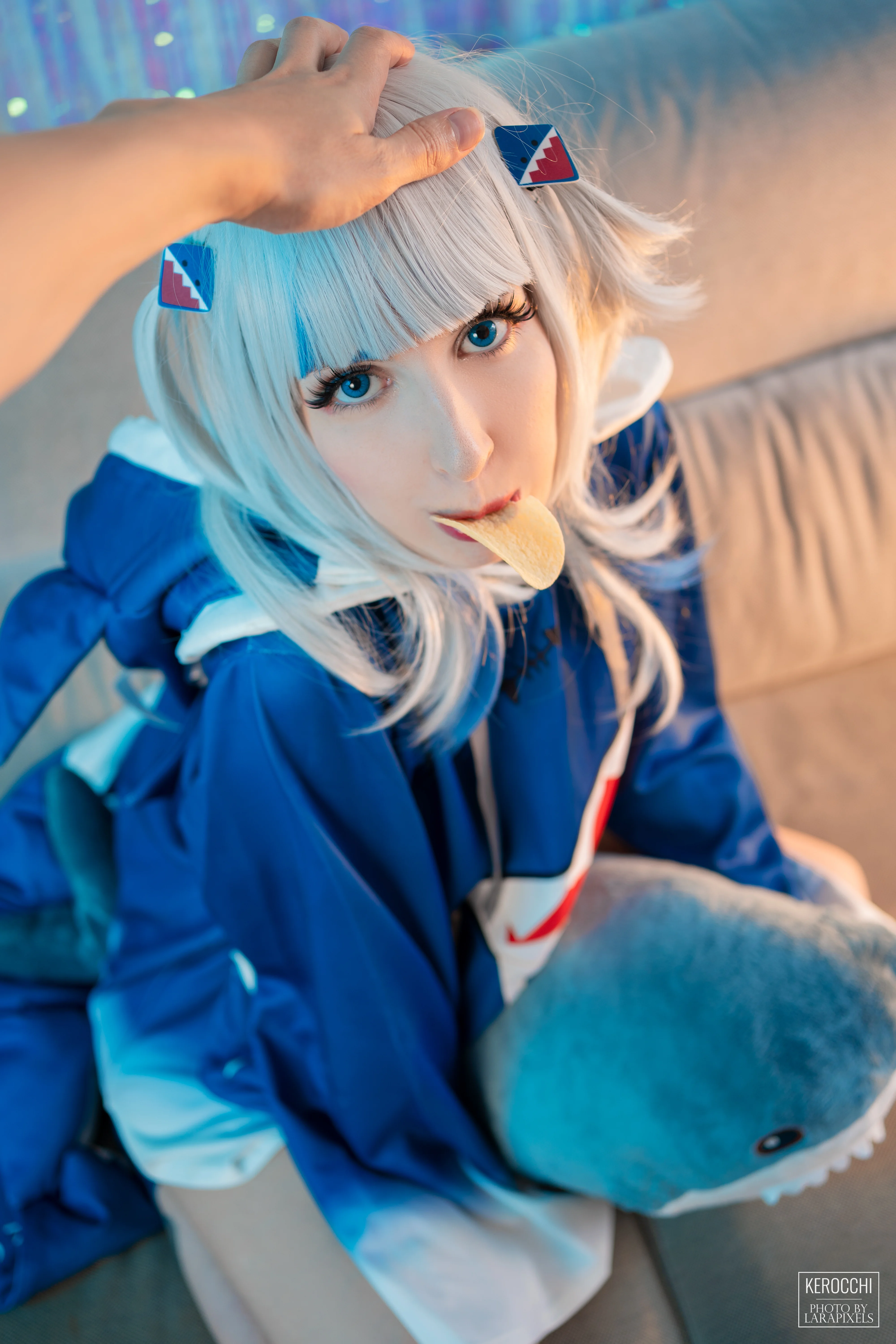 My Gawr Gura cosplay uwu (Kerocchi) picture 2 of 2