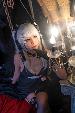 Bishoujo Mangekyou -Norowareshi Densetsu no Shoujo- Kagarino Kirie cosplayer ig: @yuka_a4'