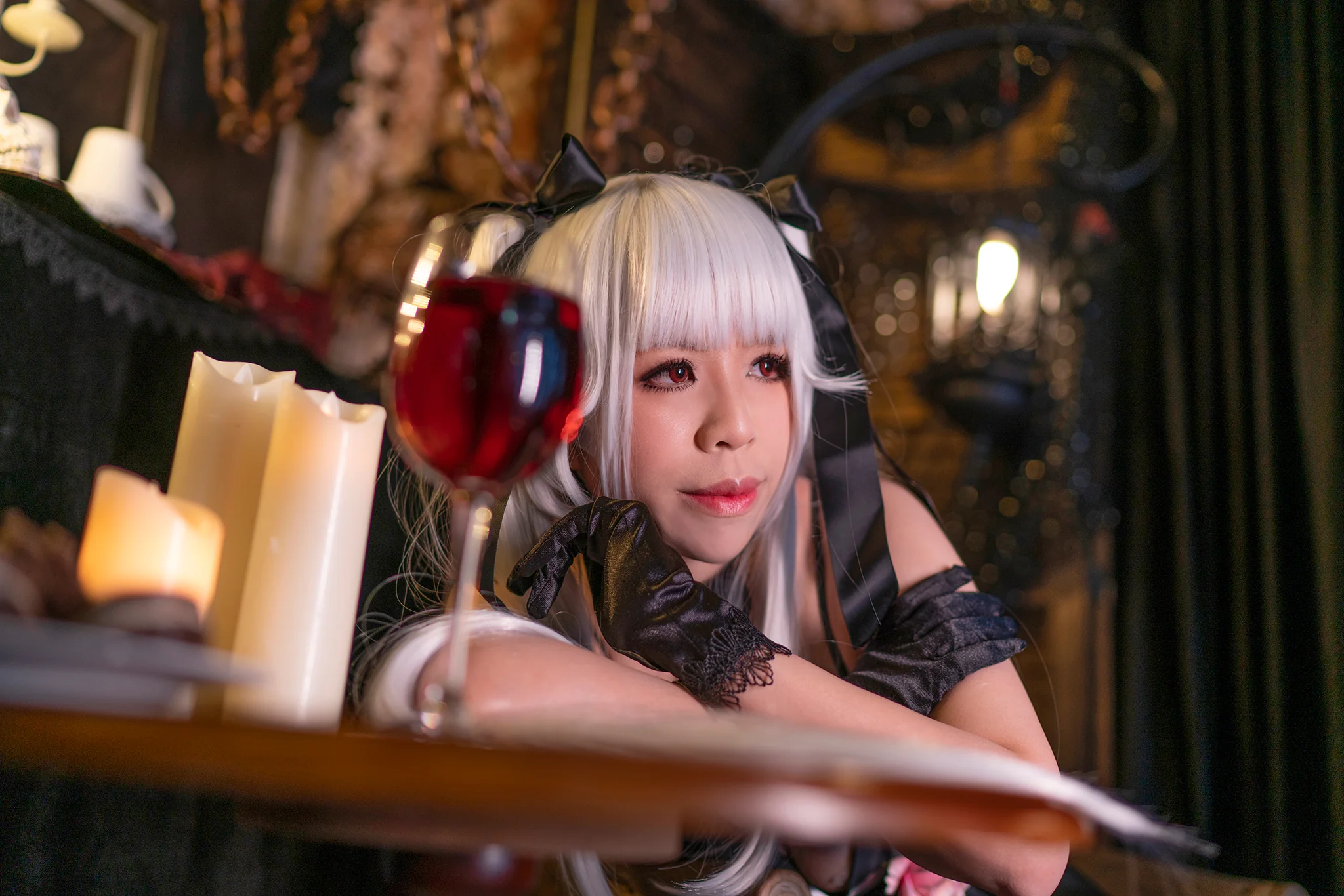 Bishoujo Mangekyou -Norowareshi Densetsu no Shoujo- Kagarino Kirie cosplayer ig: @yuka_a4 picture 2 of 3