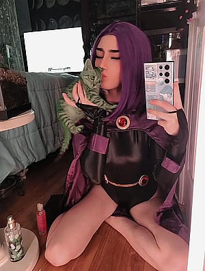 Raven from Teen Titans by me, luna!!!'