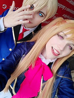 Aqua and Ruby Hoshino Cosplay'