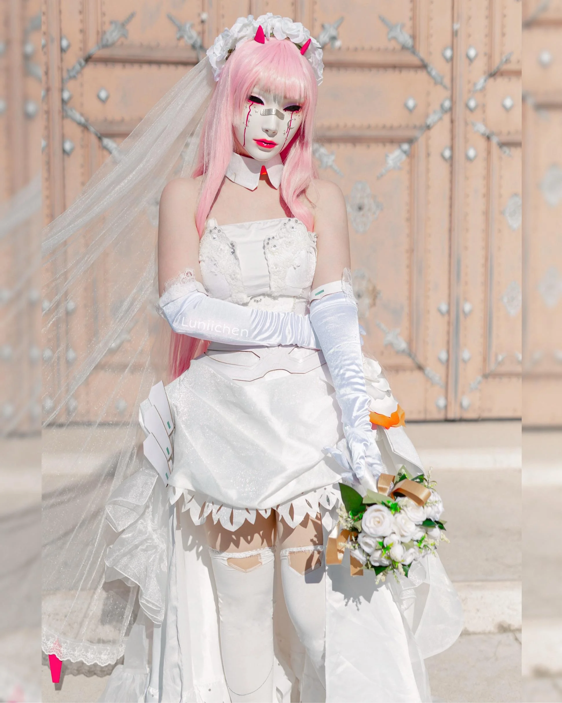 My Wedding Dress Zero Two Cosplay from DITFXX by Luniichen! picture 1 of 3