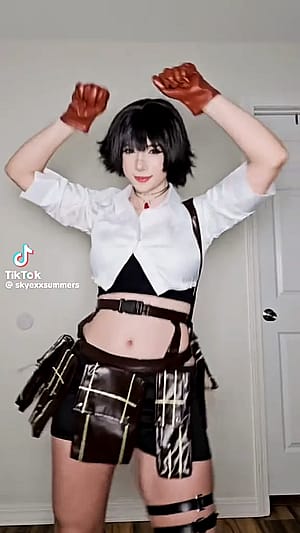 Lady from Devil May Cry by (skyexsummers)'