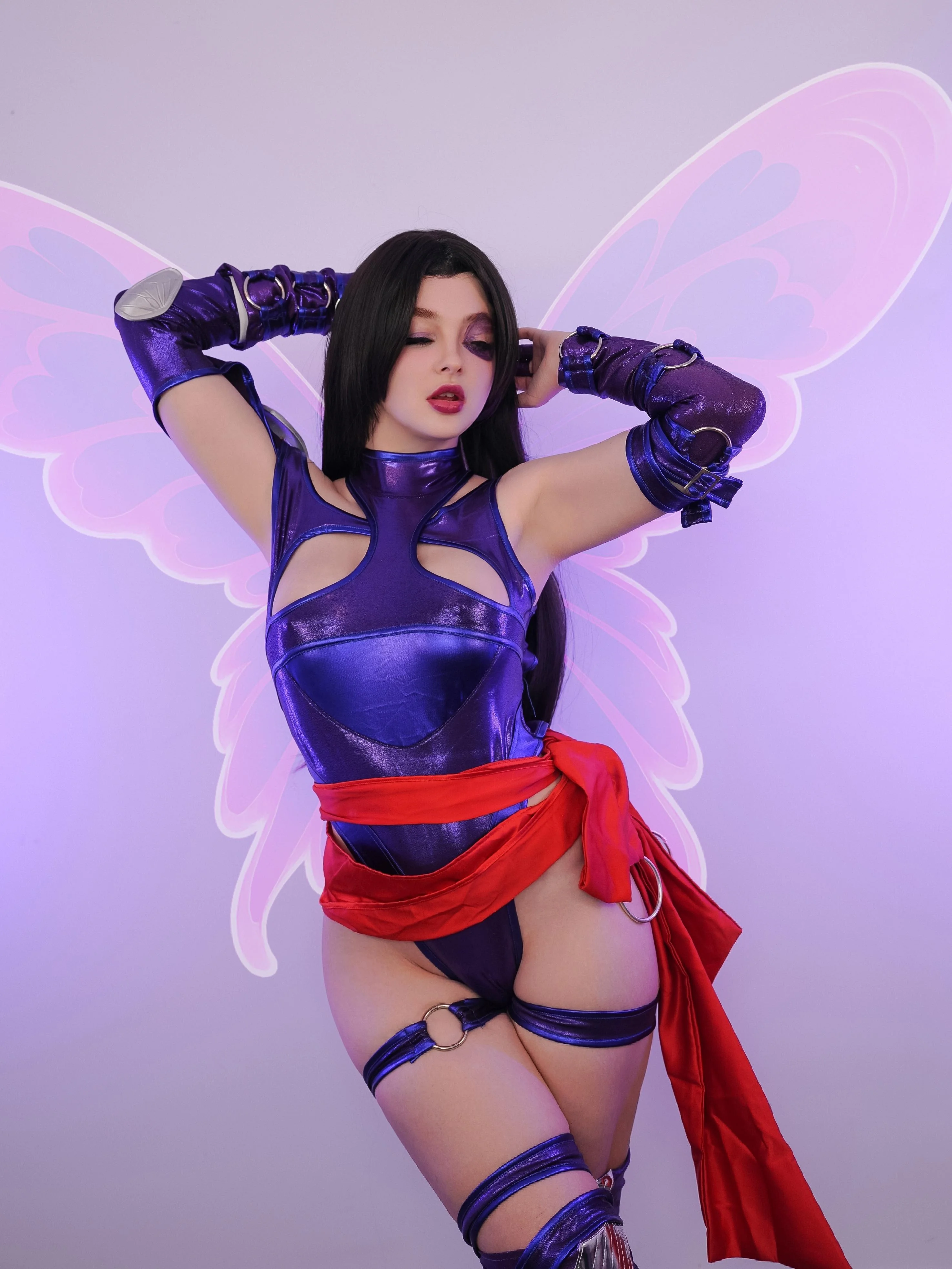 Psylocke Cosplay by me, (Evie Lee Mikomin) picture 3 of 3